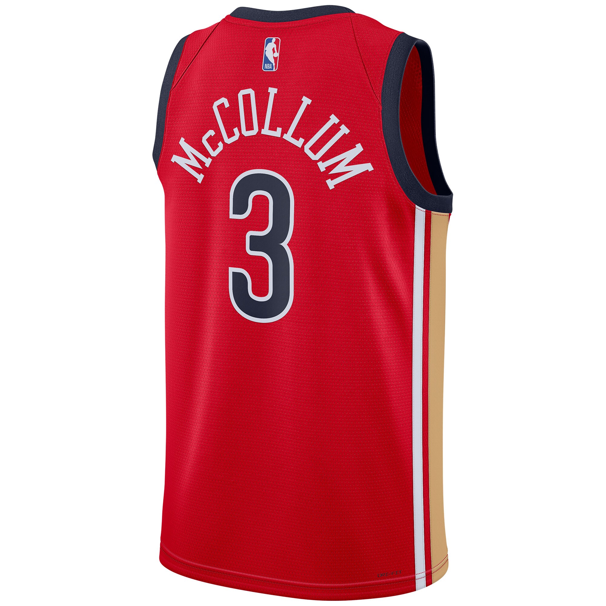 CJ McCollum New Orleans Pelicans  Unisex Swingman Jersey - Red - Statement Edition