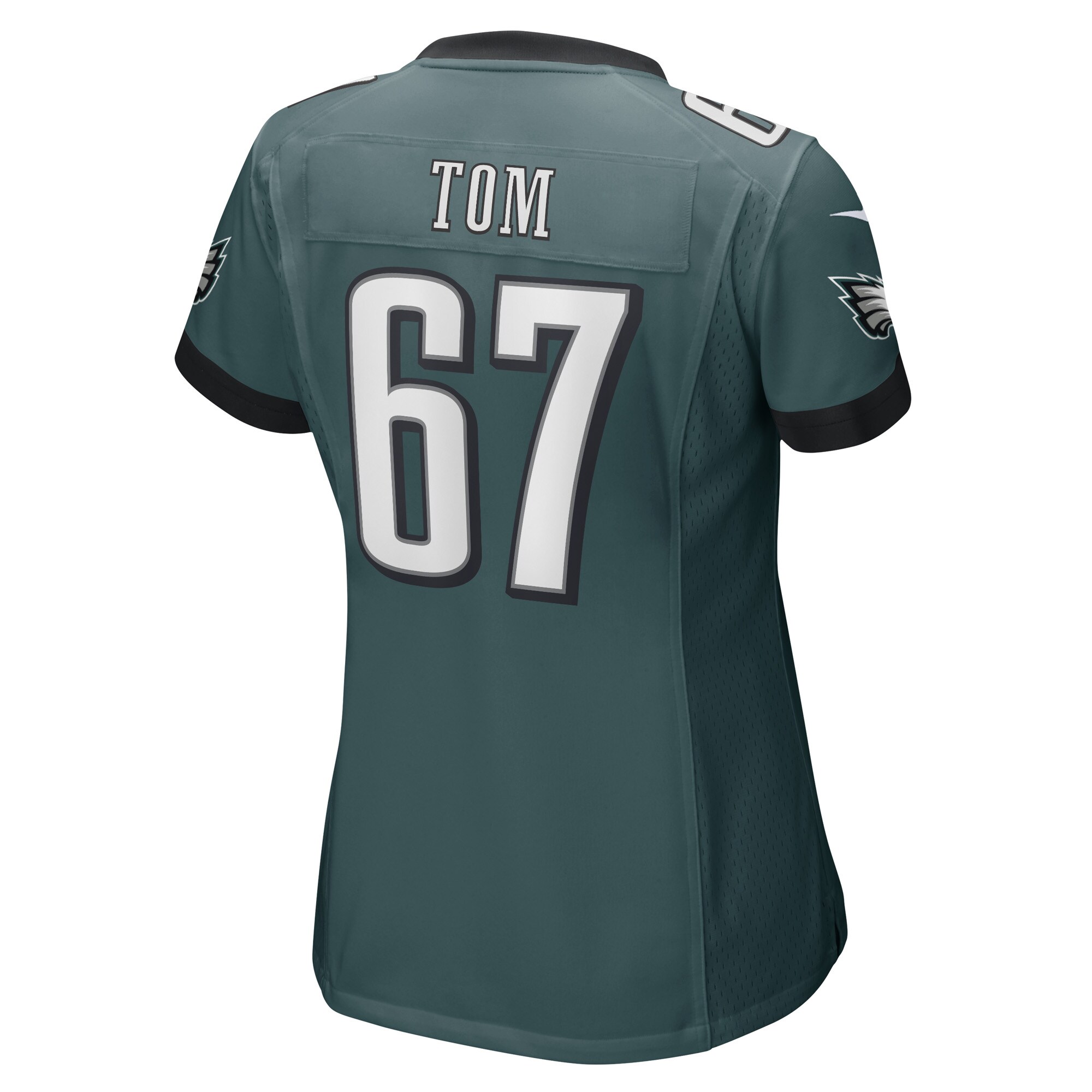 Cameron Tom Philadelphia Eagles  Women's Game Player Jersey - Midnight Green