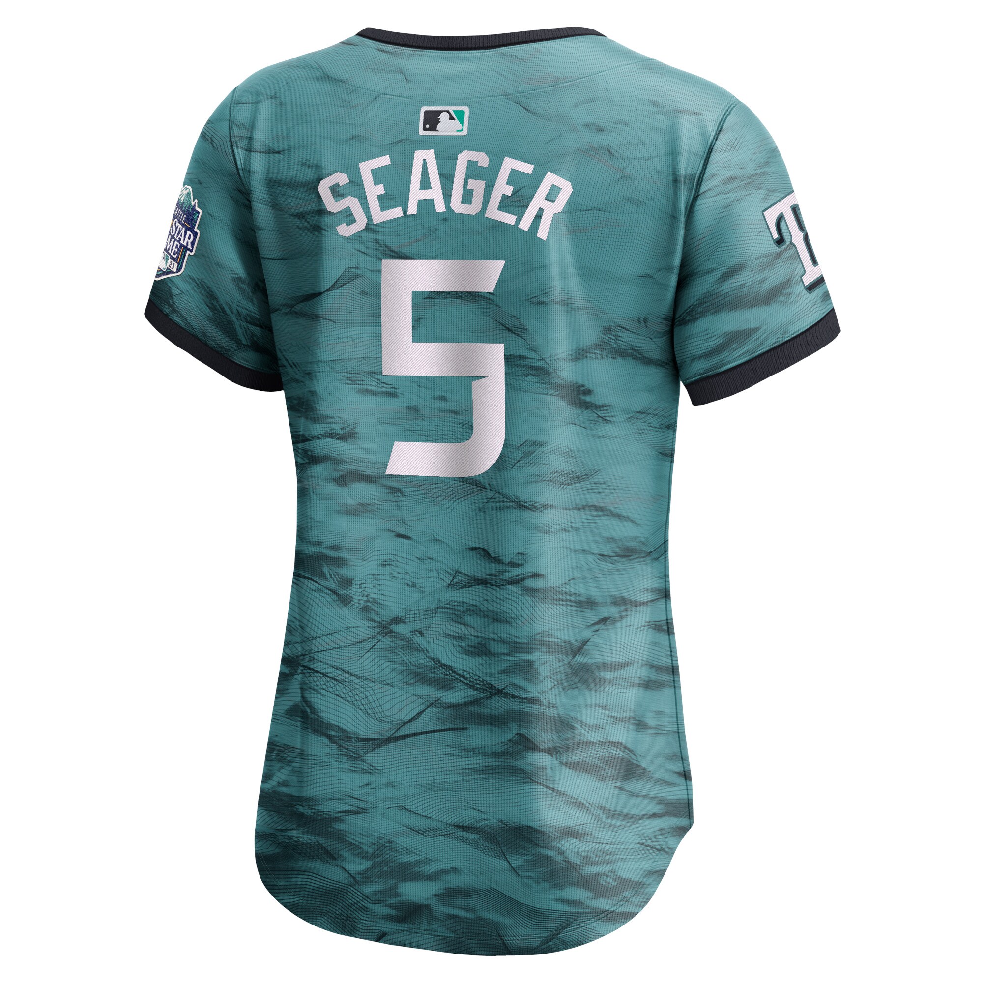 Corey Seager American League  Women's 2023 MLB All-Star Game Limited Player Jersey - Teal