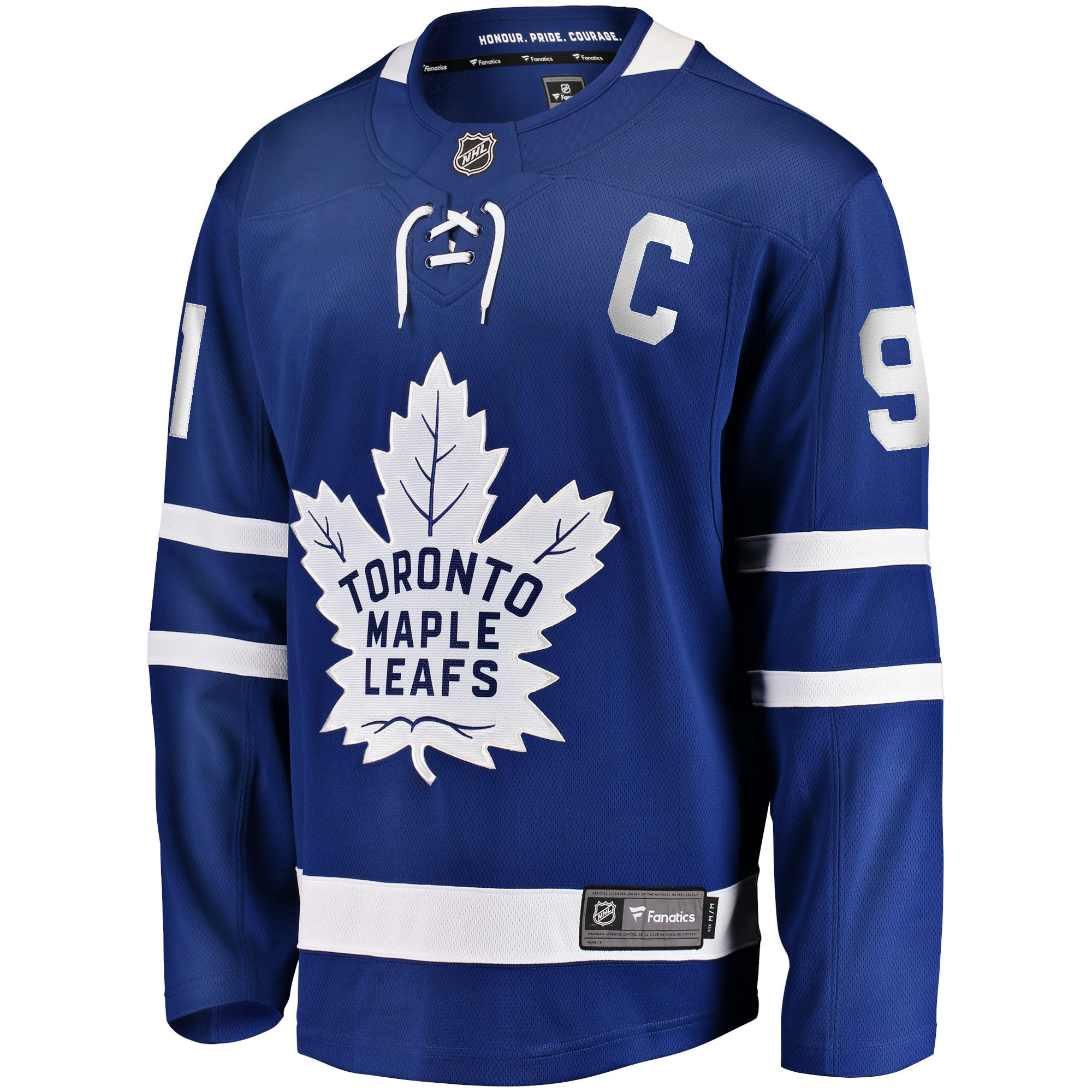 John Tavares Toronto Maple Leafs Home Captain Premier Breakaway Player Jersey - Blue