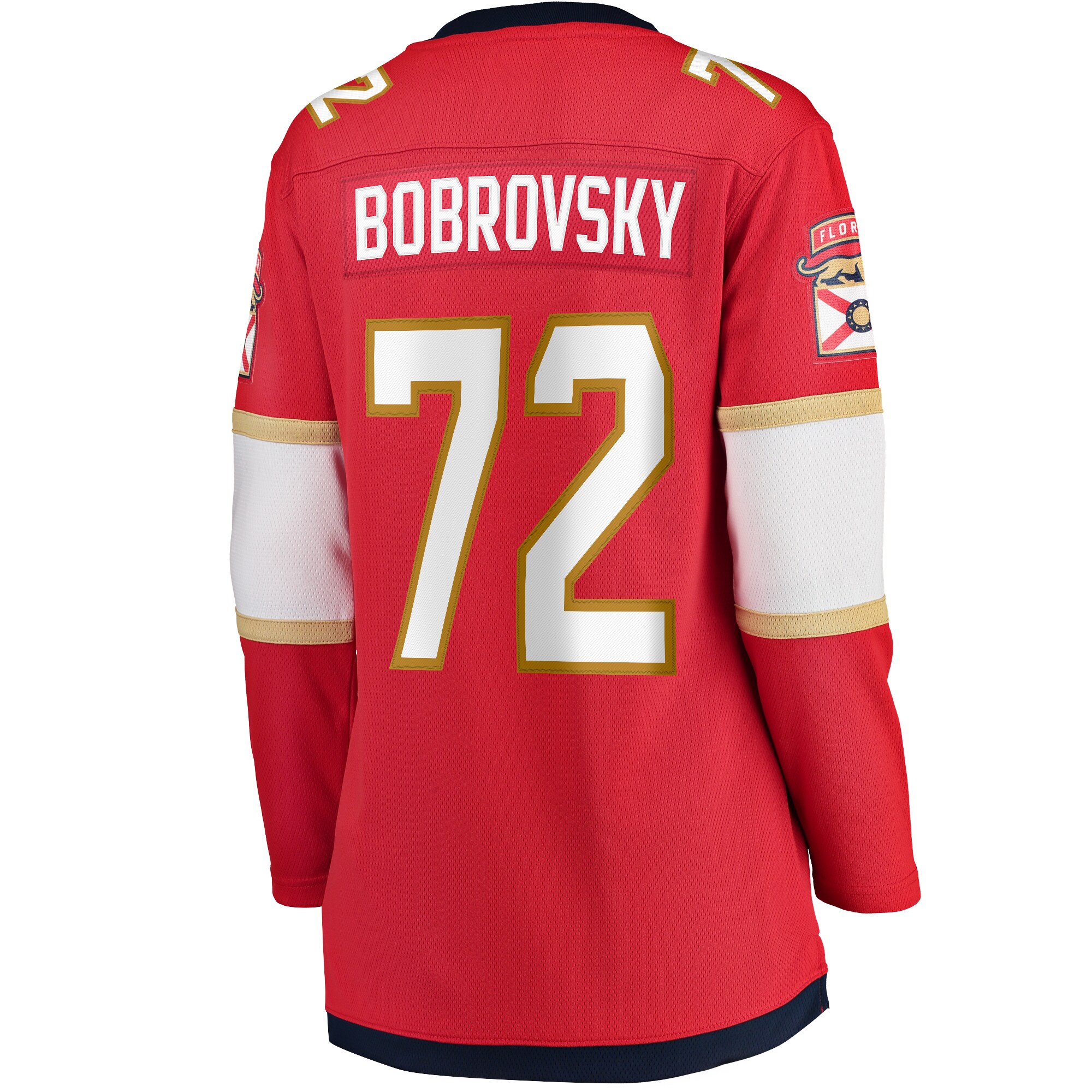 Sergei Bobrovsky Florida Panthers Women's Home Breakaway Jersey - Red