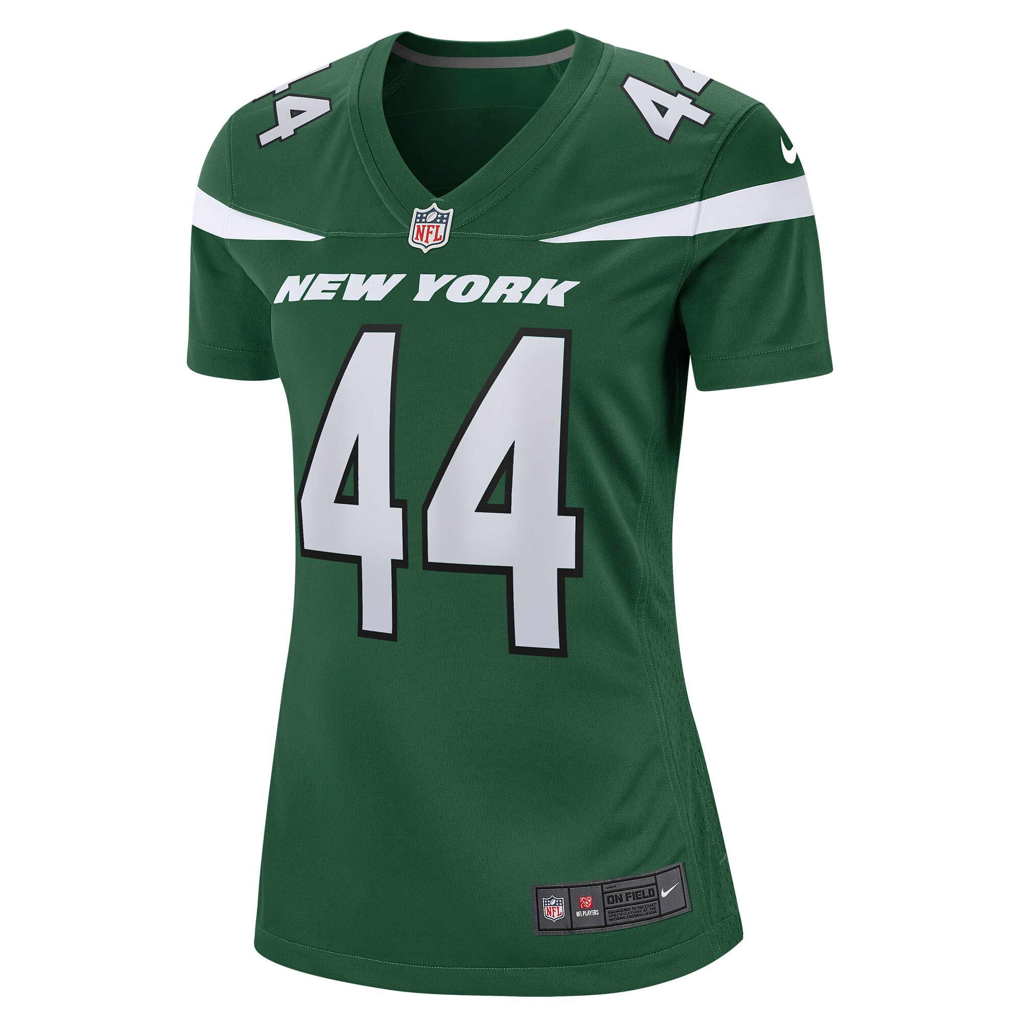 Jamien Sherwood New York Jets  Women's Game Jersey - Gotham Green