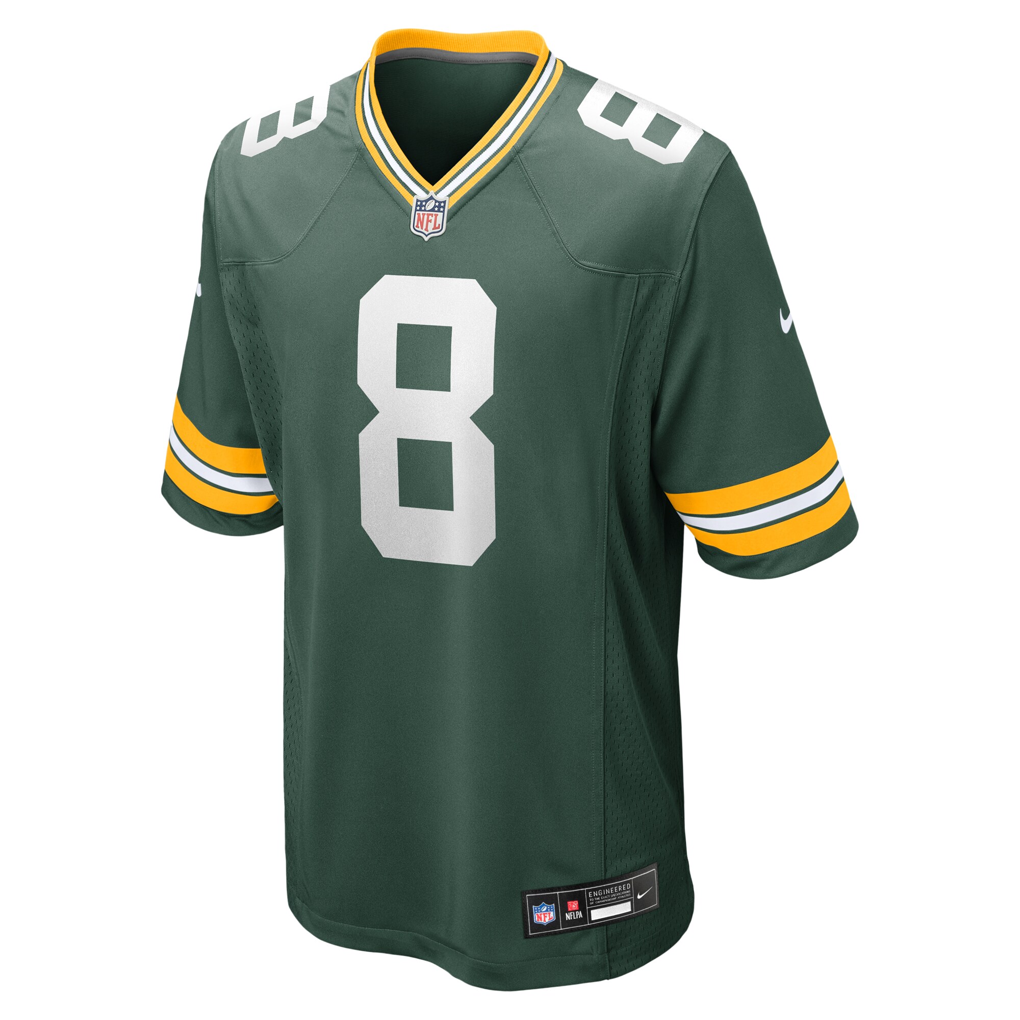 Josh Jacobs Green Bay Packers Team Game Jersey -  Green