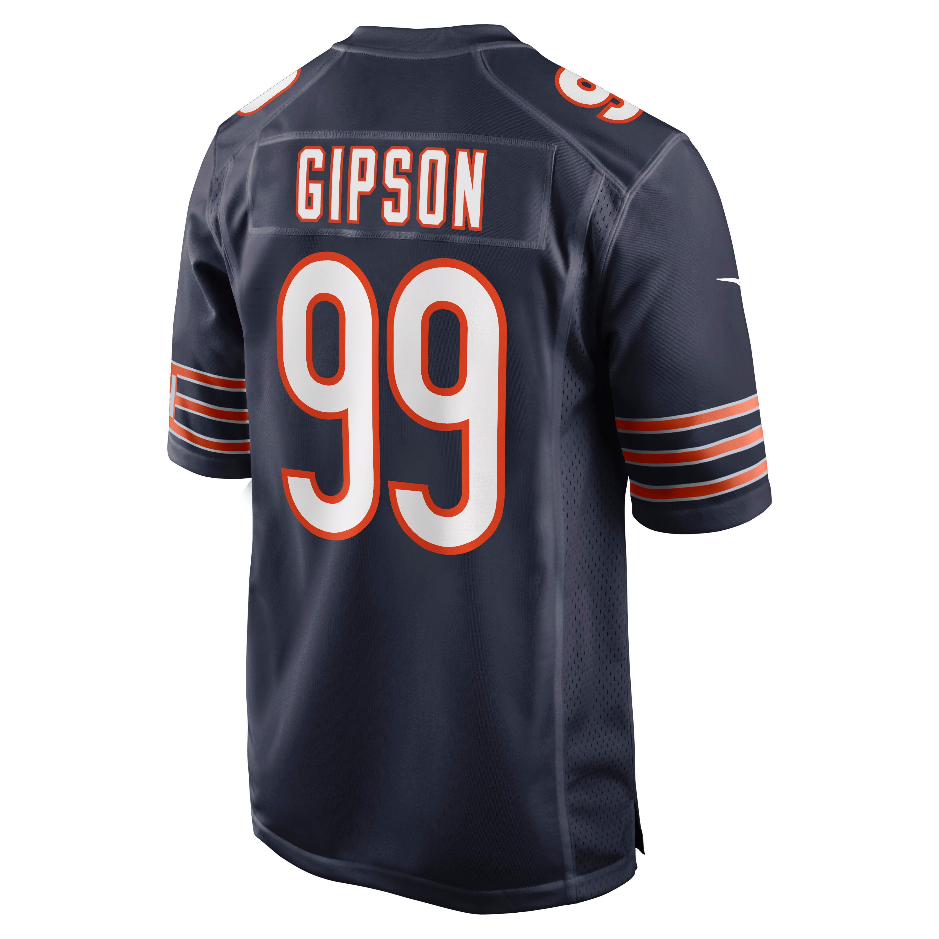 Trevis Gipson Chicago Bears  Game Jersey - Navy