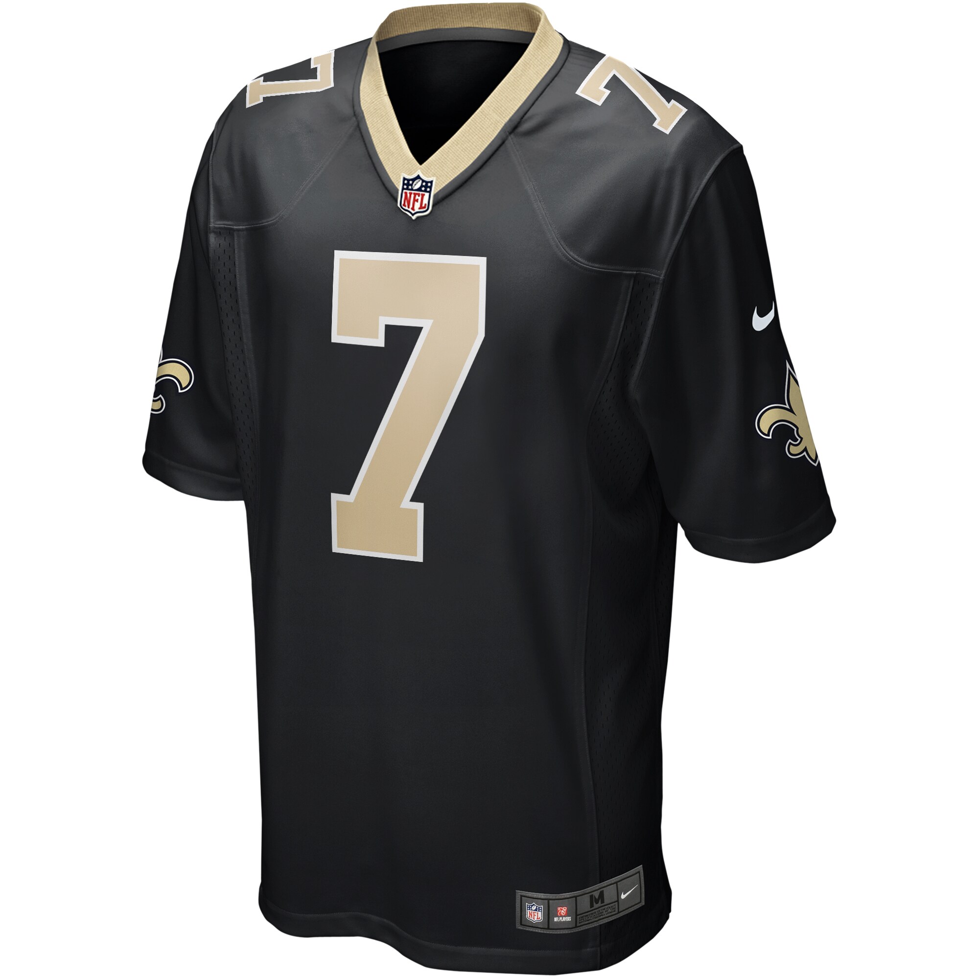 Morten Andersen New Orleans Saints Game Retired Player Jersey - Black