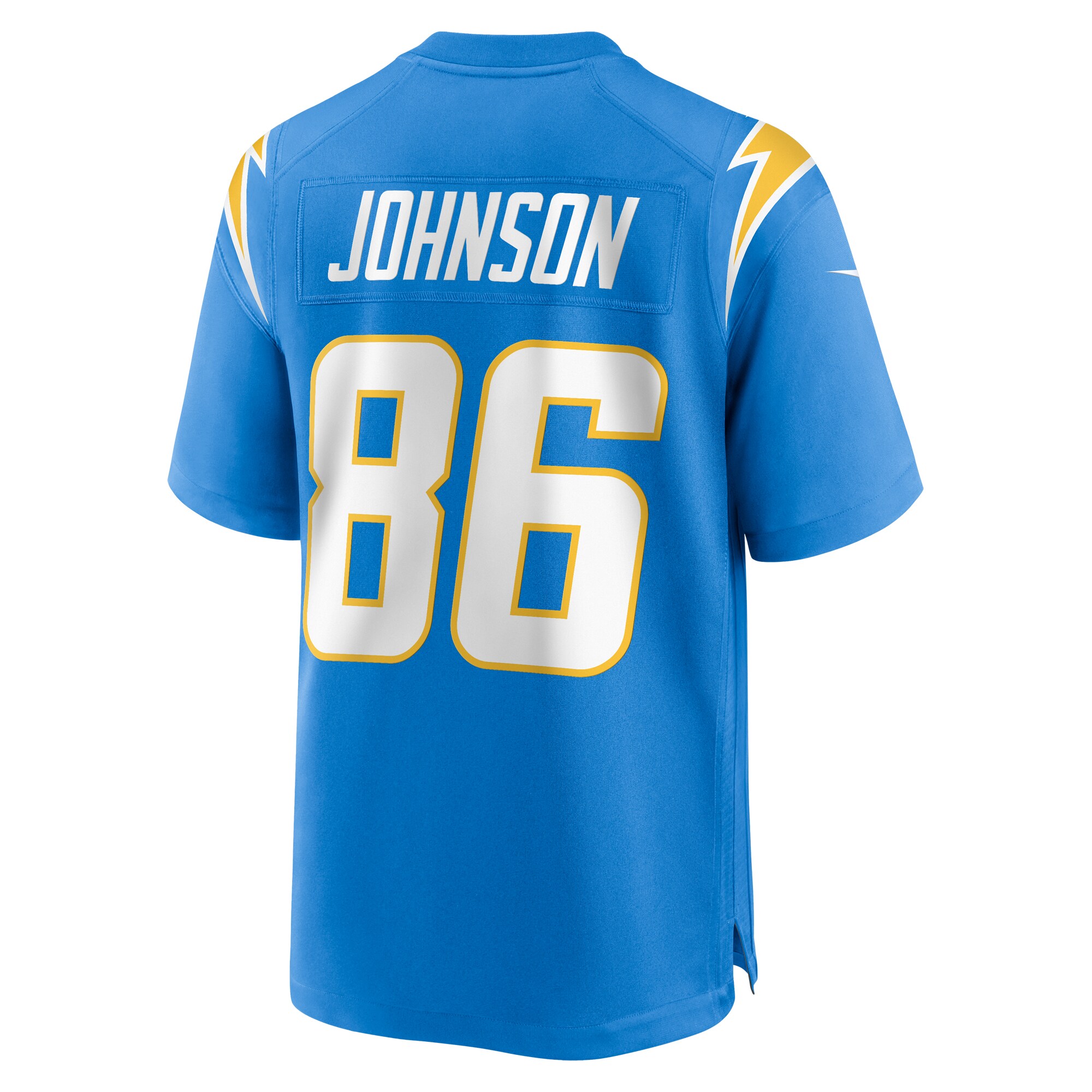 Cornelius Johnson Los Angeles Chargers Team Game Jersey -  Powder Blue