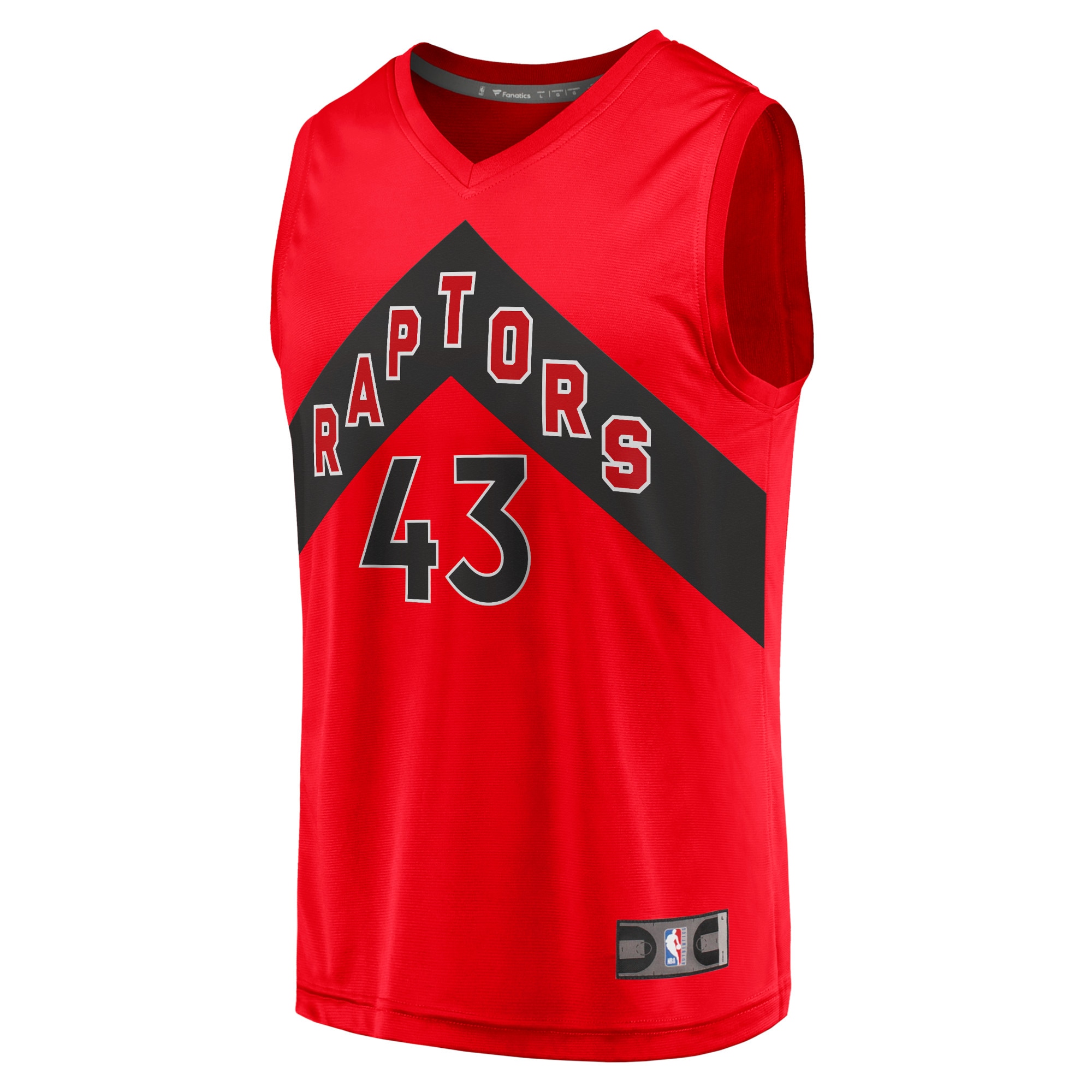 Pascal Siakam Toronto Raptors  2021/22 Fast Break Replica Jersey - Icon Edition - Red