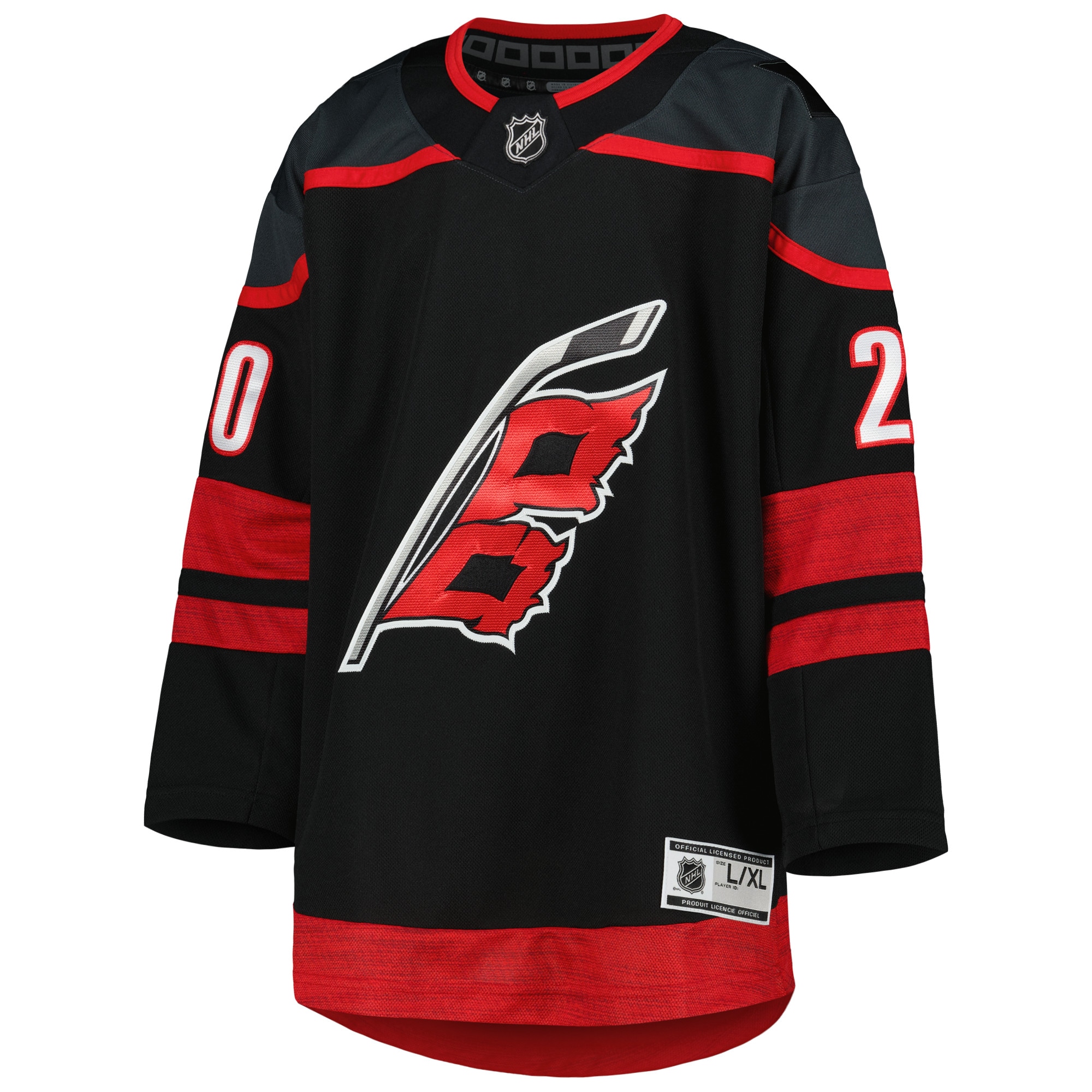 Sebastian Aho Carolina Hurricanes Youth Alternate Premier Player Jersey - Black