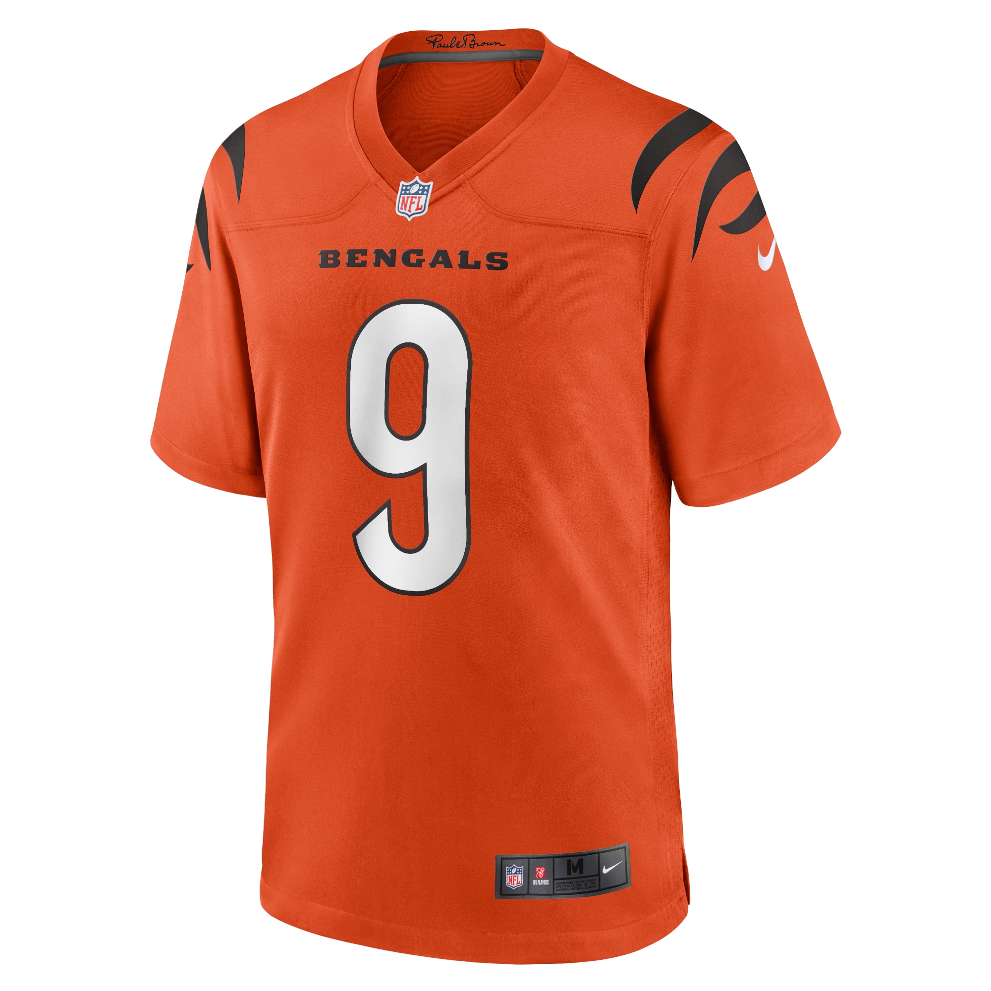 Joe Burrow Cincinnati Bengals  Alternate Game Jersey - Orange