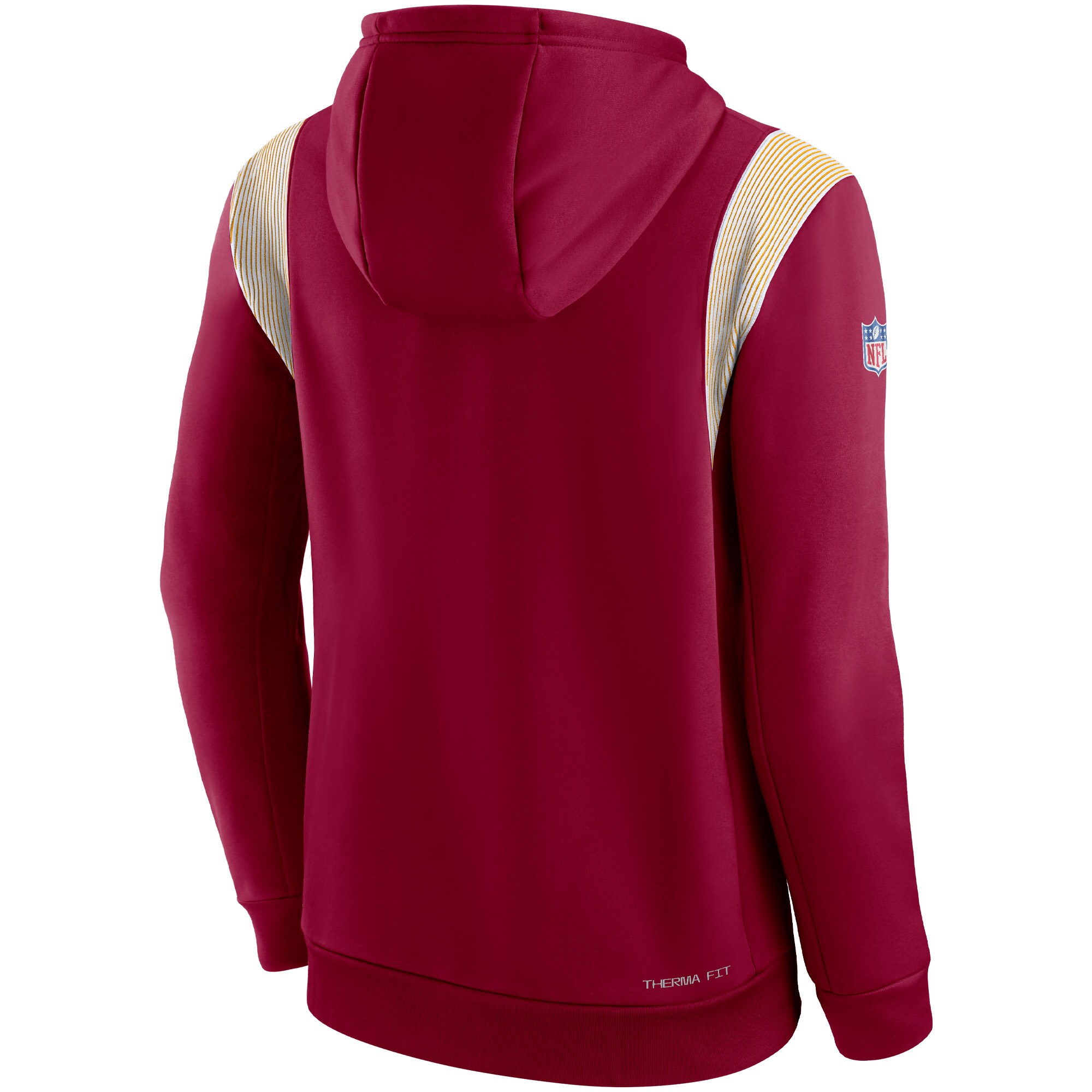 Washington Commanders Sideline Athletic Stack Performance Pullover Hoodie - Burgundy