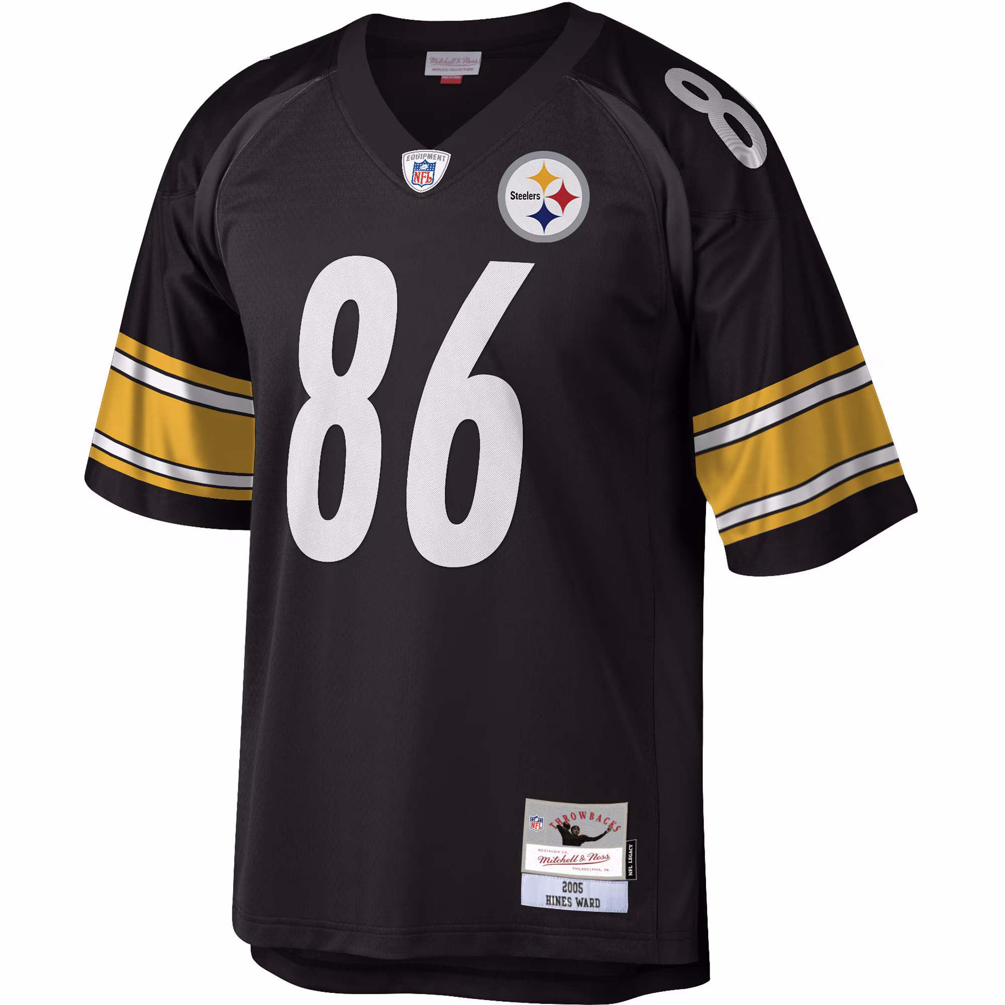 Hines Ward Pittsburgh Steelers Legacy Replica Jersey - Black