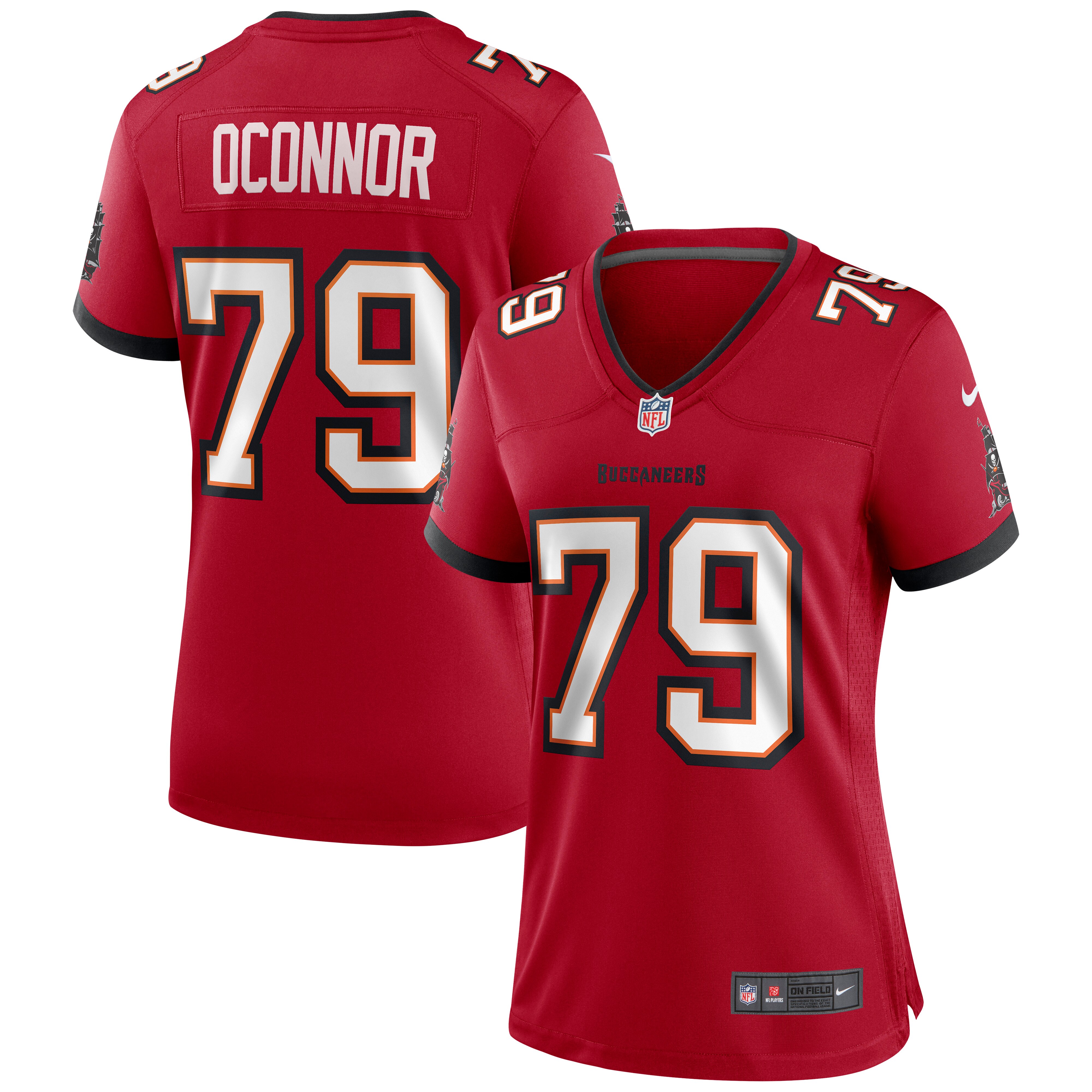 Patrick O'Connor Tampa Bay Buccaneers  Women's Game Jersey - Red