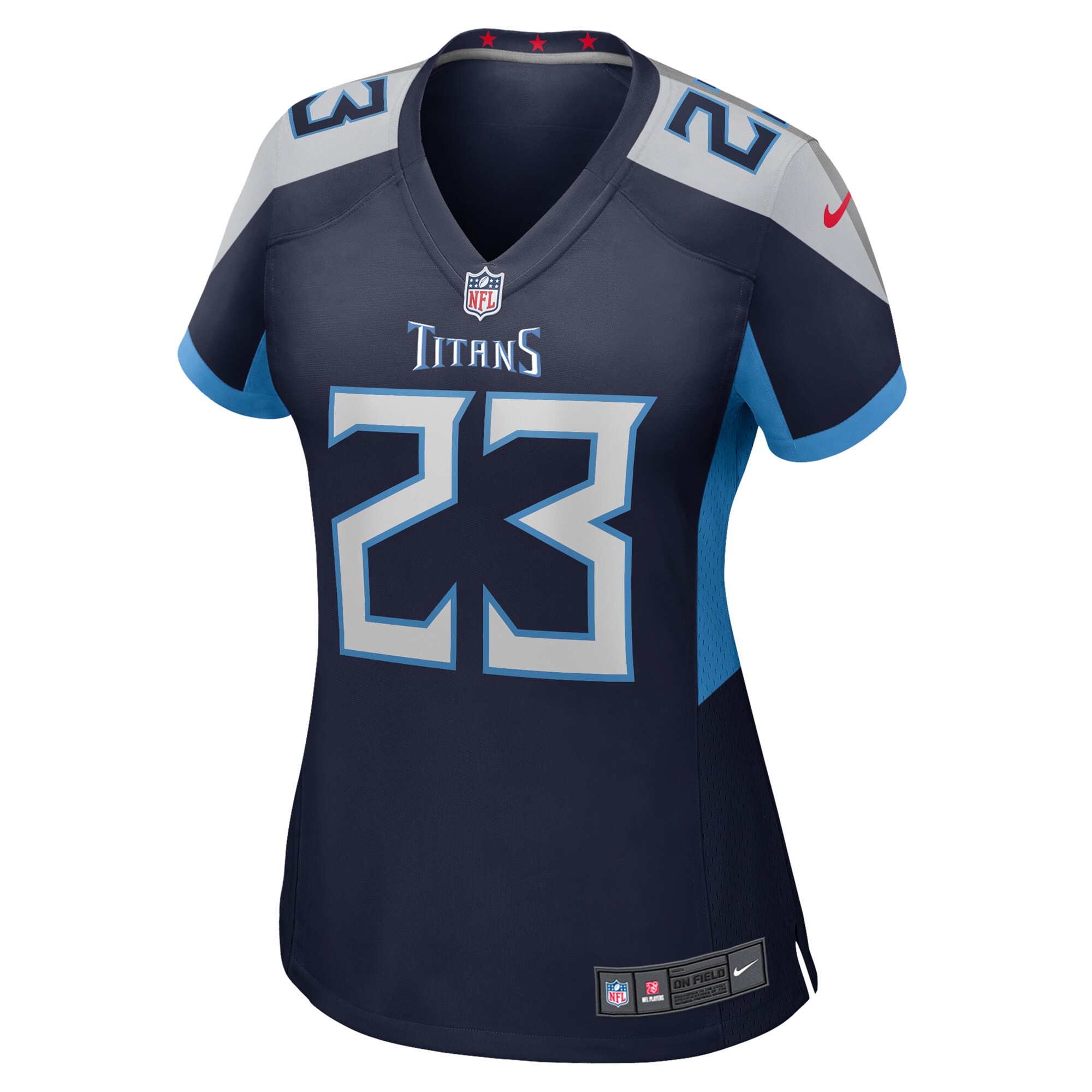 Trenton Cannon Tennessee Titans  Women's Player Game Jersey - Navy