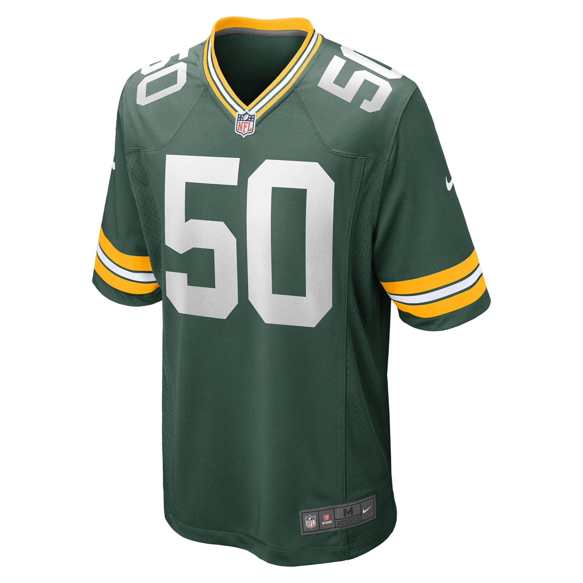 Zach Tom Green Bay Packers Game Player Jersey - Green