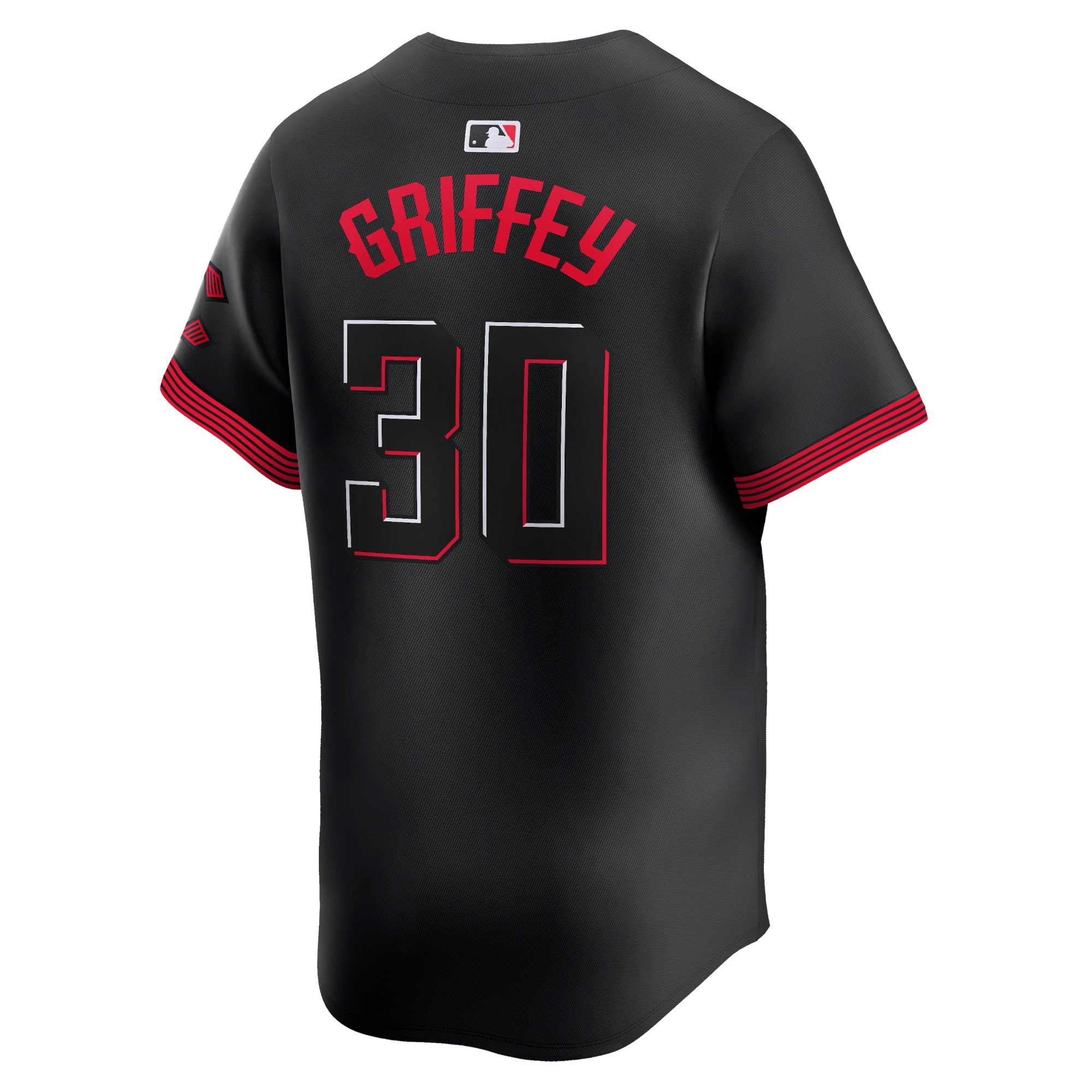 Men's Cincinnati Reds Ken Griffey Jr.  Black City Connect Limited Player Jersey