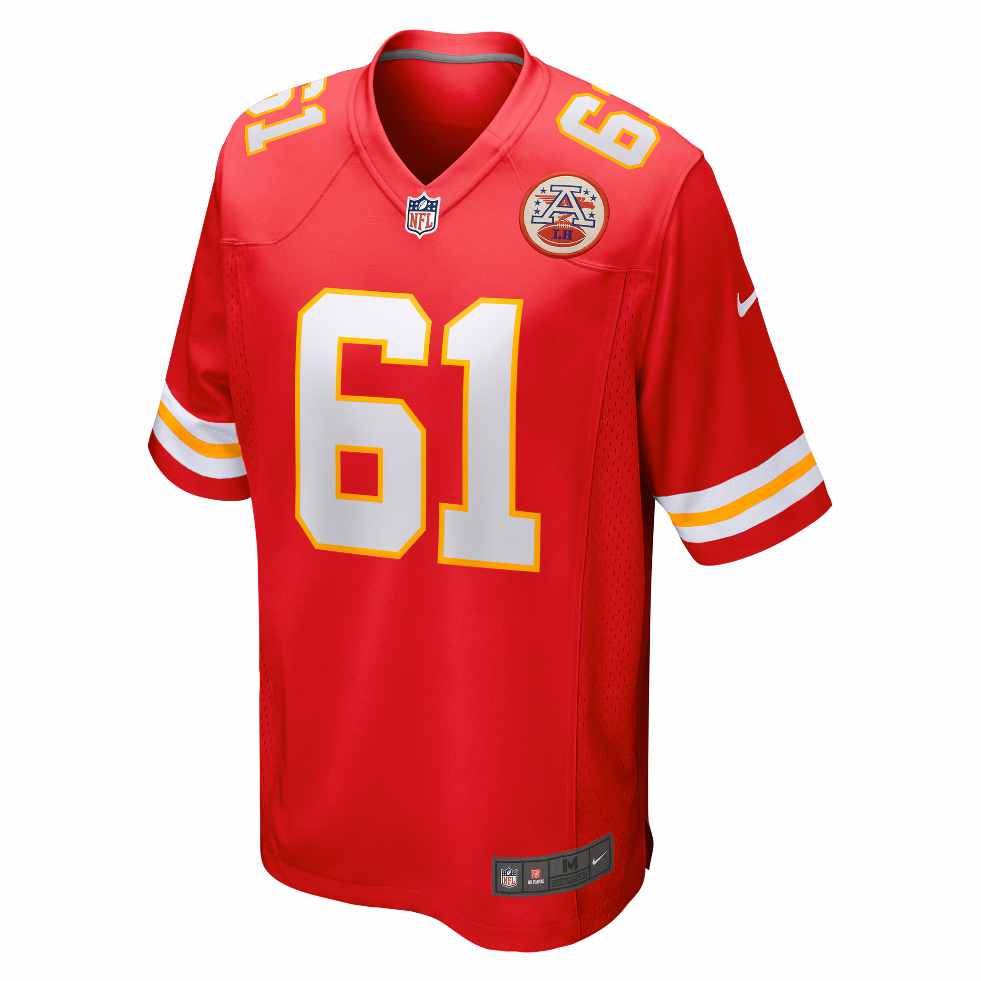 Austin Reiter Kansas City Chiefs Game Player Jersey - Red