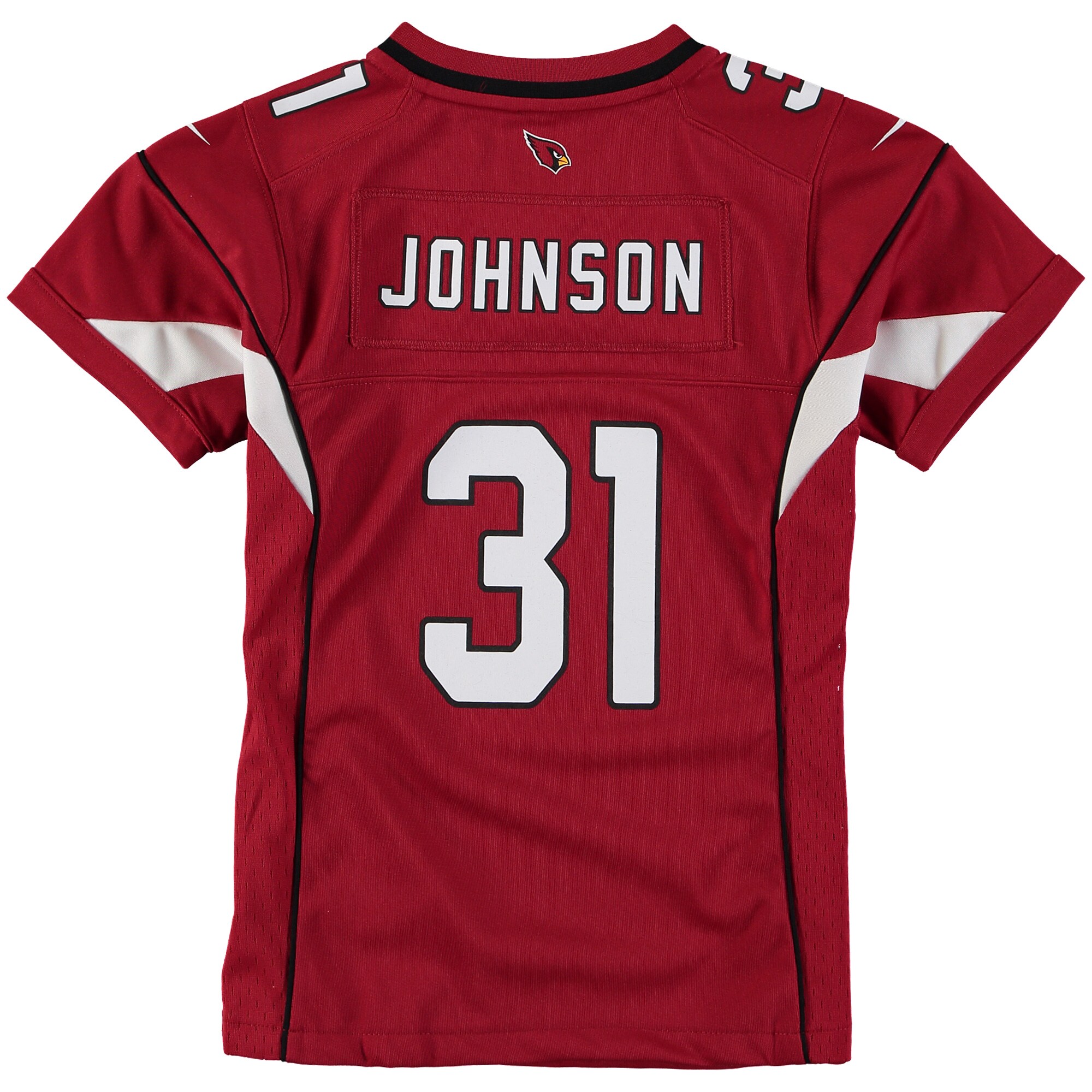 David Johnson Arizona Cardinals  Girls Youth Game Jersey - Cardinal