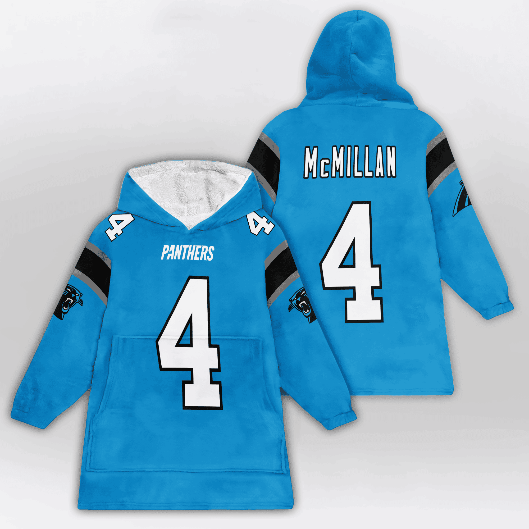 Kid 4 Carolina Football Unisex Blanket Hoodie