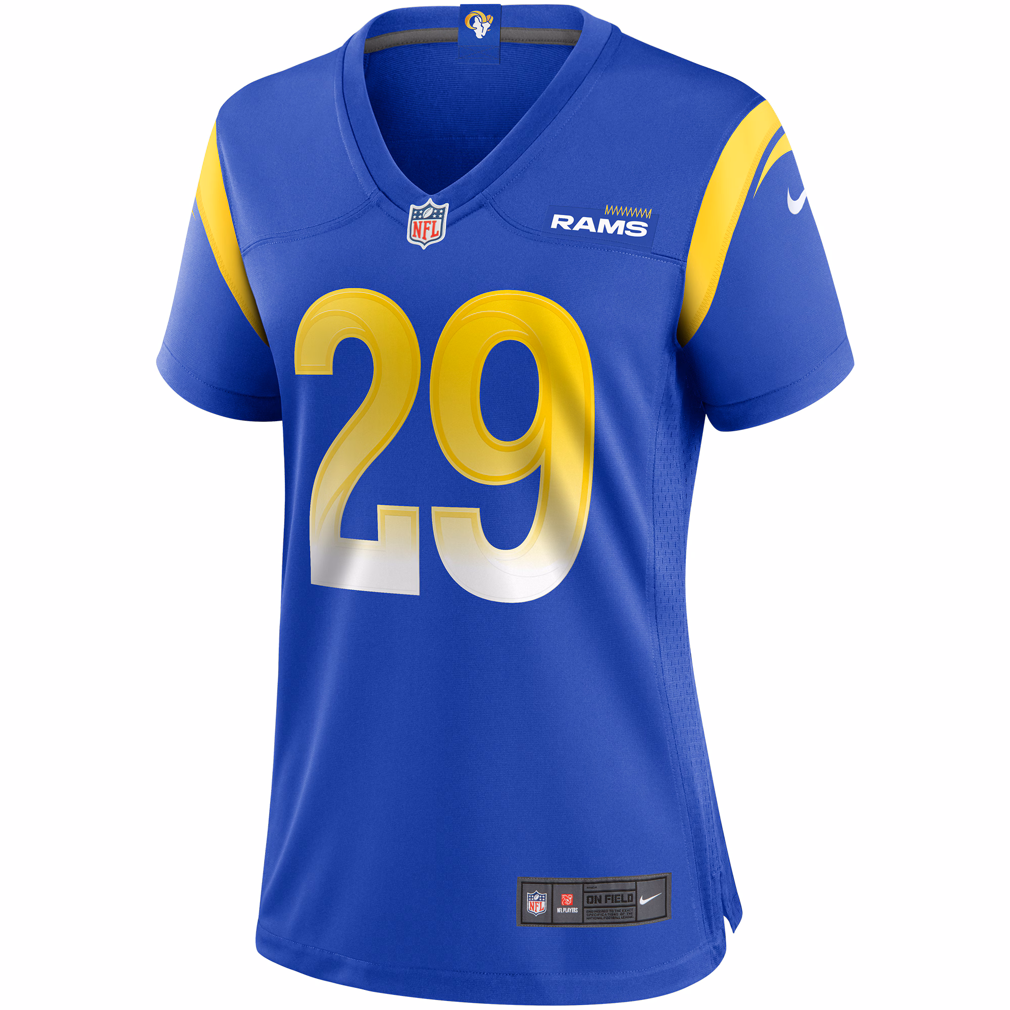 Eric Dickerson Los Angeles Rams Women's Game Retired Player Jersey - Royal