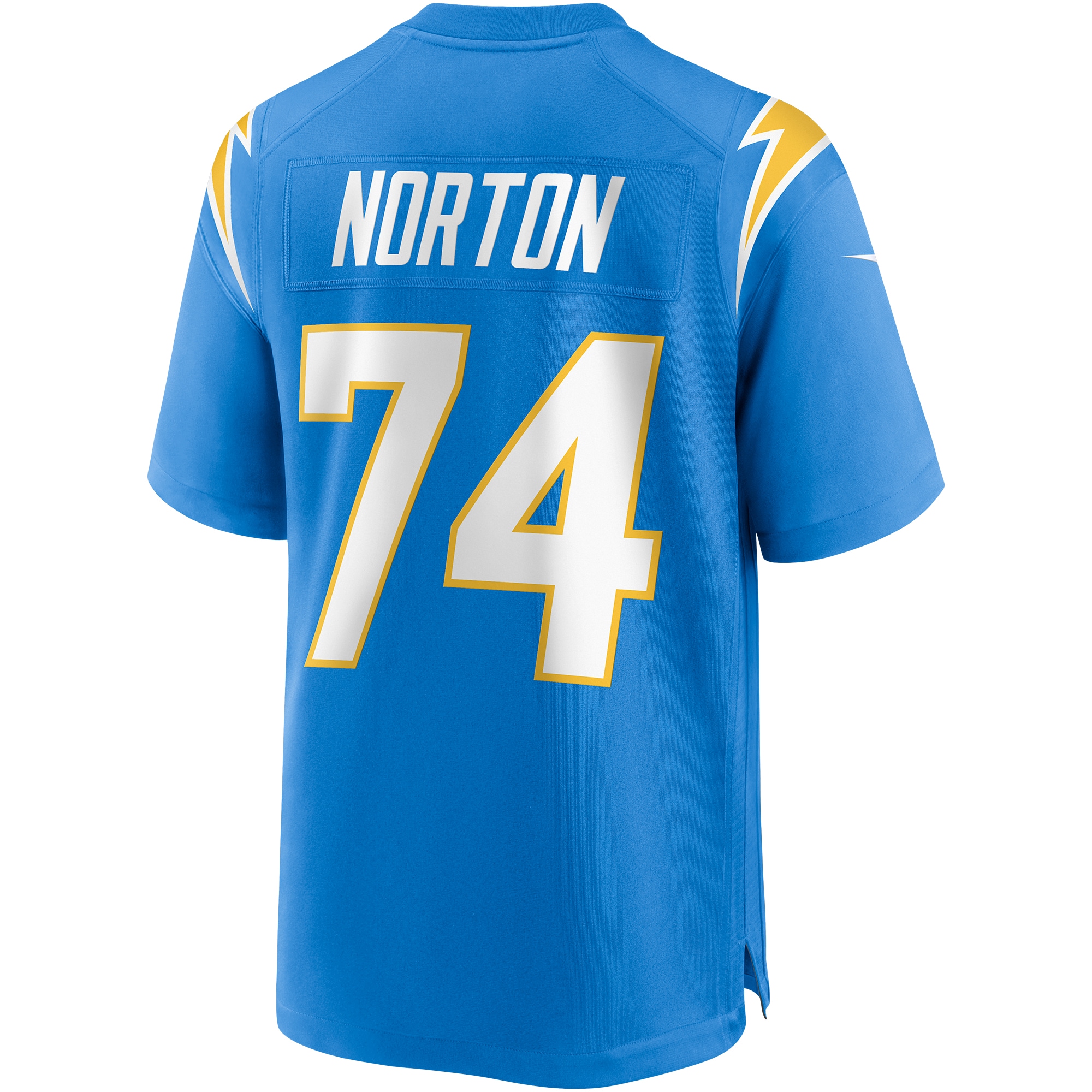 Storm Norton Los Angeles Chargers  Team Game Jersey - Powder Blue