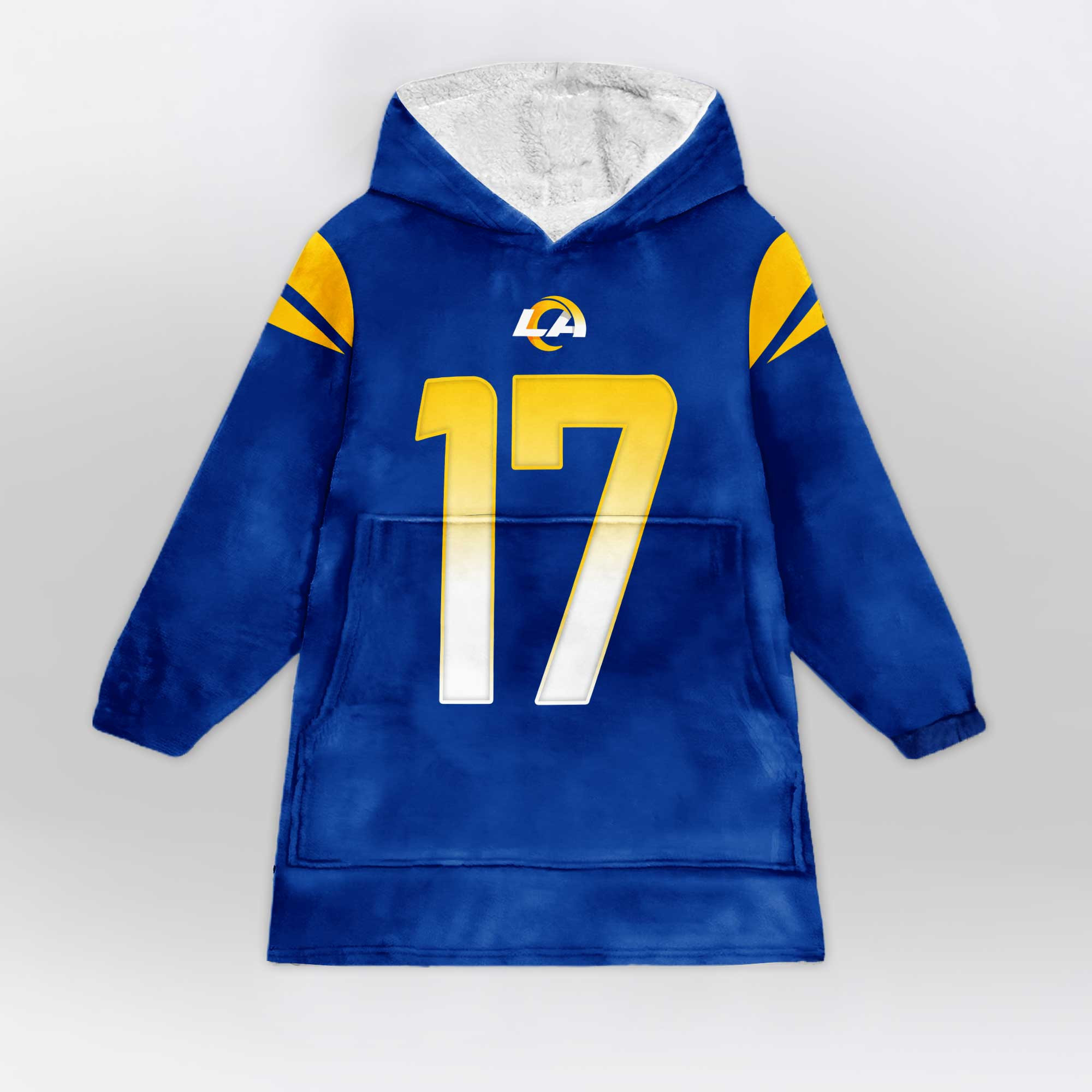 Adult PN 17 Los Angeles Football Unisex Blanket Hoodie