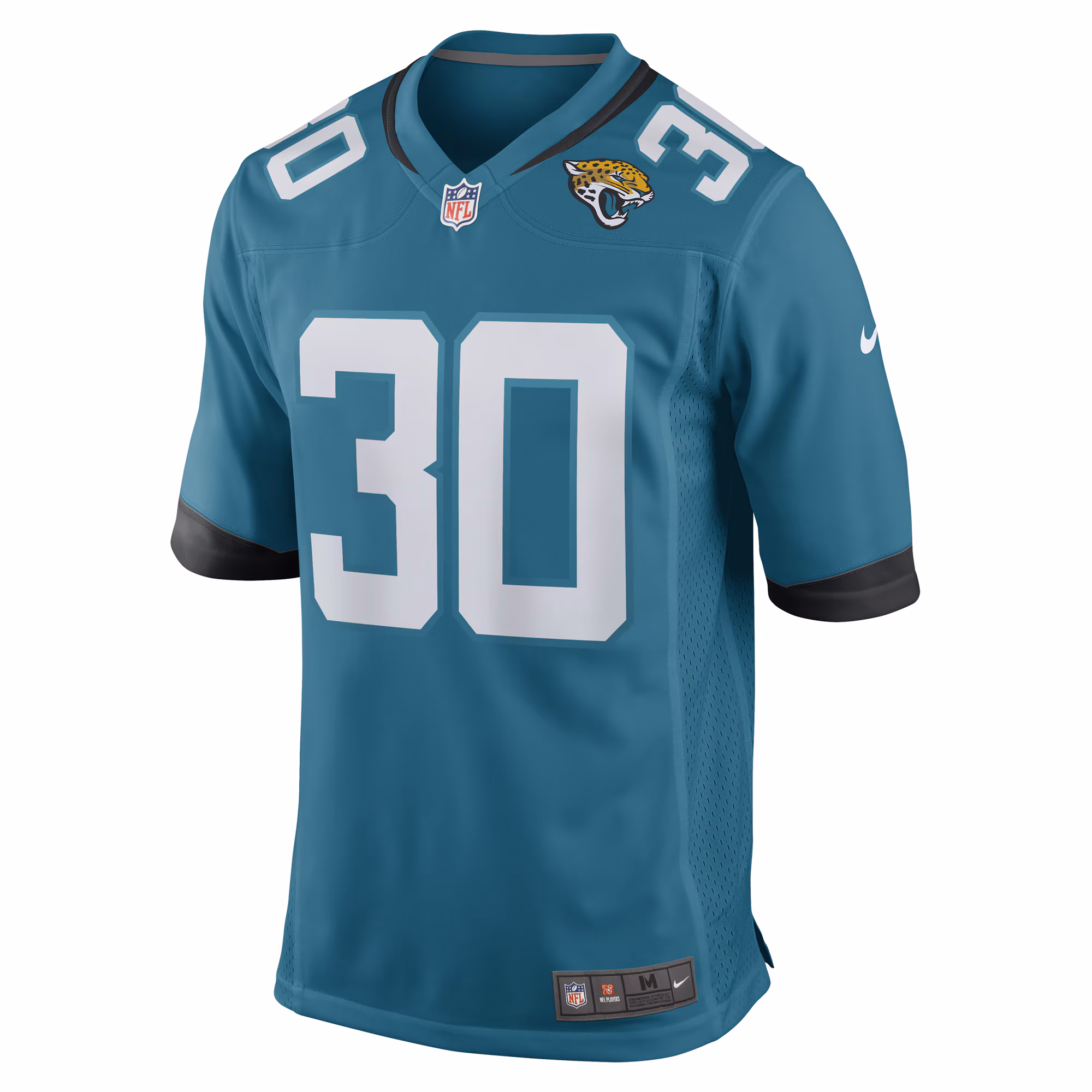 Montaric Brown Jacksonville Jaguars Game Player Jersey - Teal