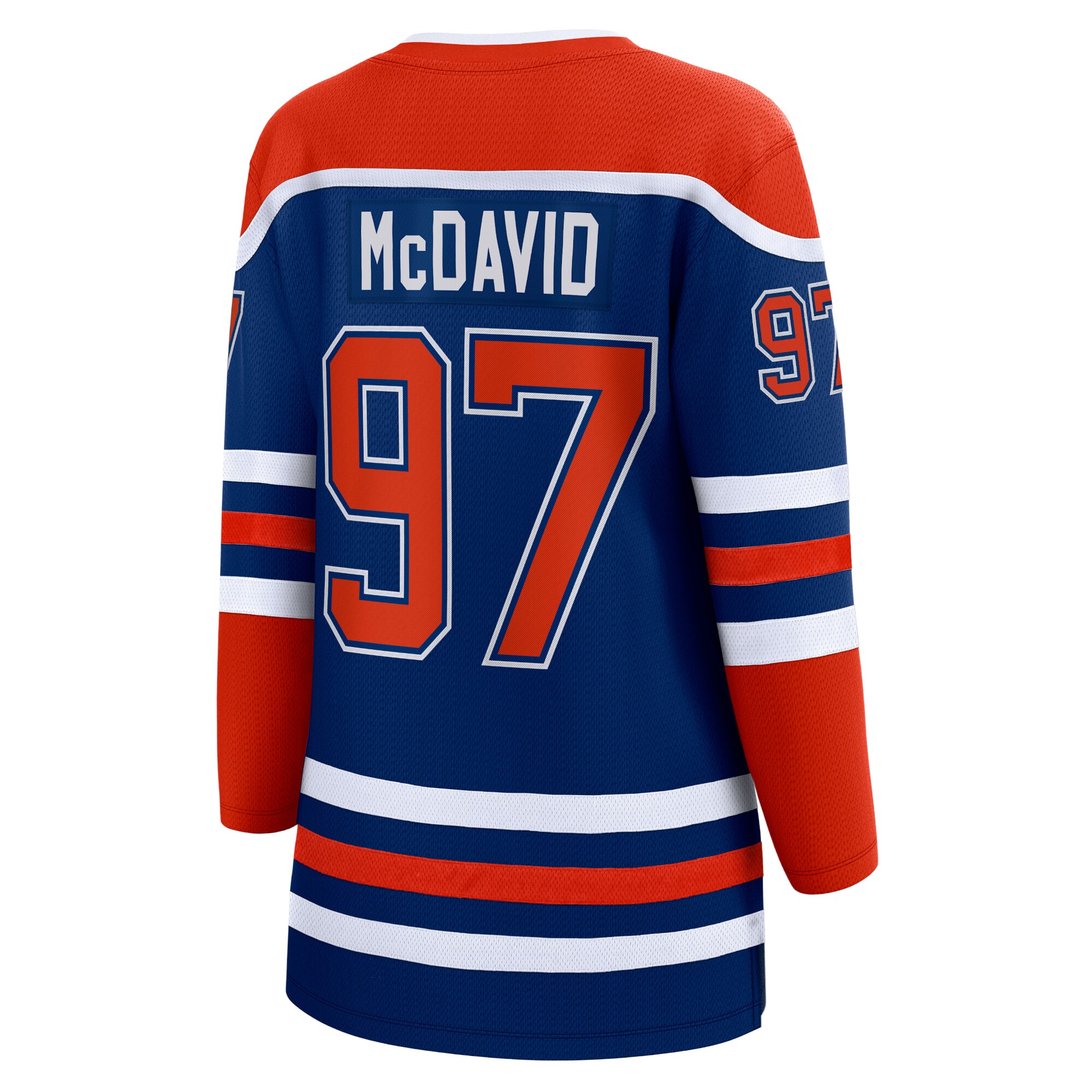 Connor McDavid Edmonton Oilers Women's Home Premier Breakaway Player Jersey - Royal