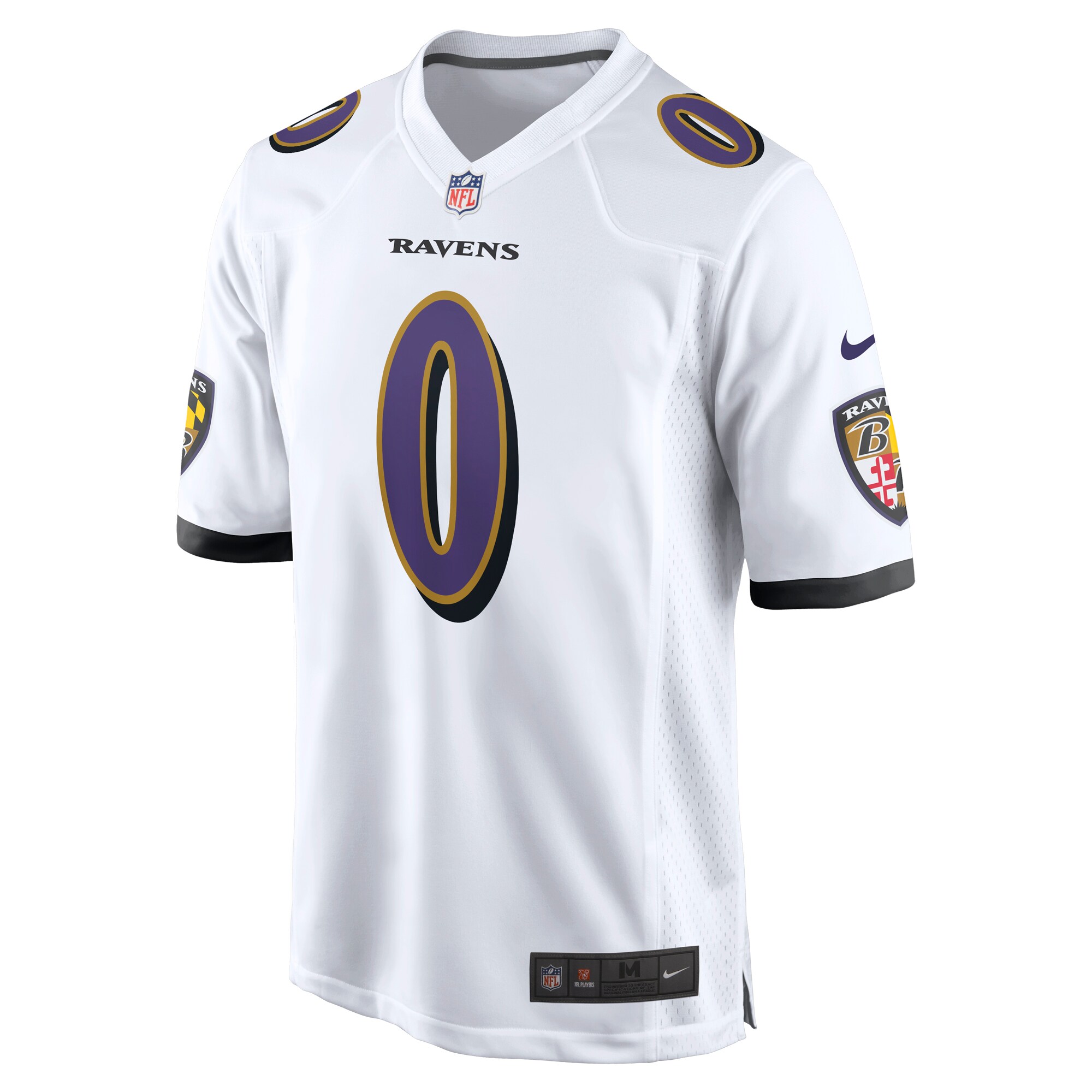 Roquan Smith Baltimore Ravens  Game Jersey - White
