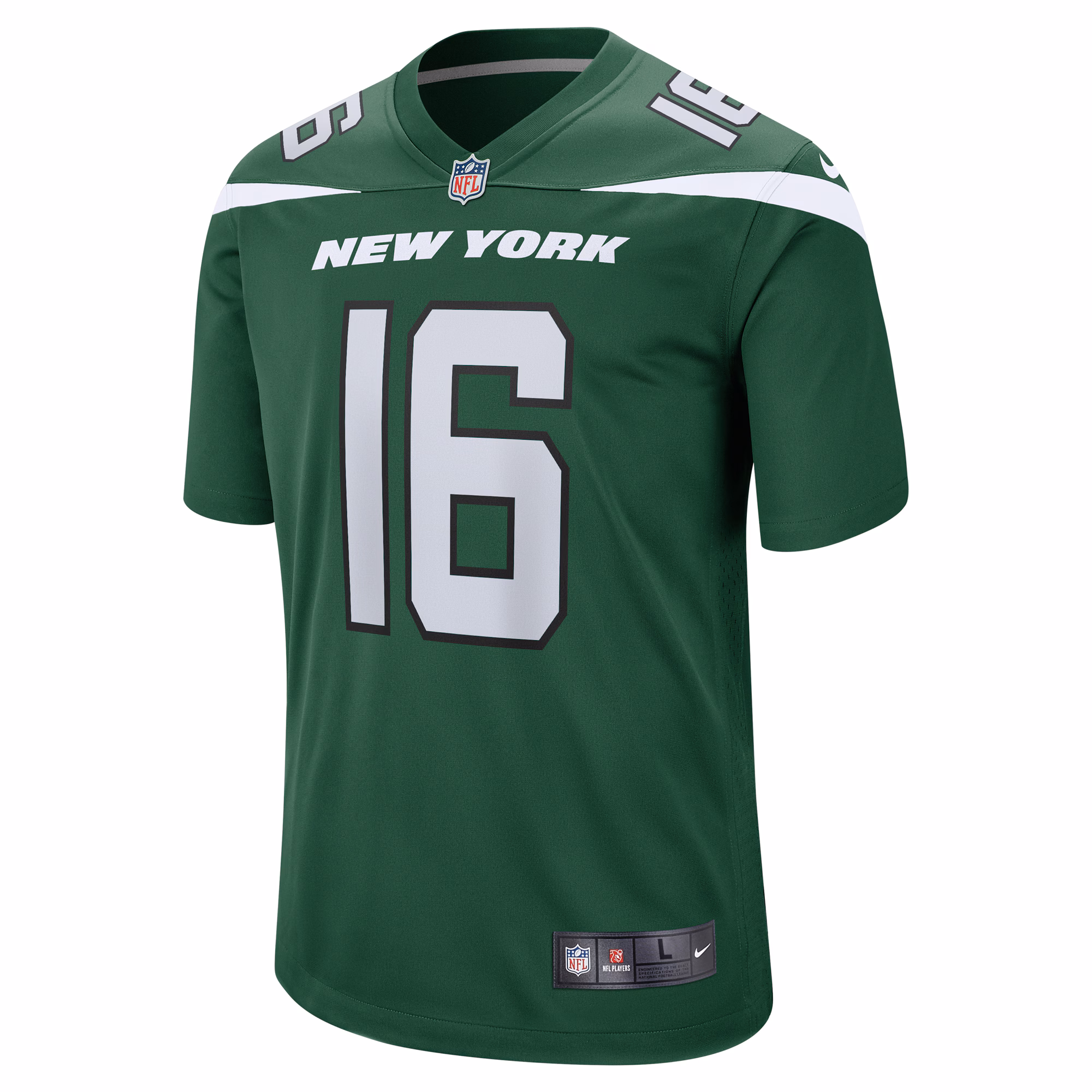 Jason Brownlee New York Jets  Game Jersey - Gotham Green