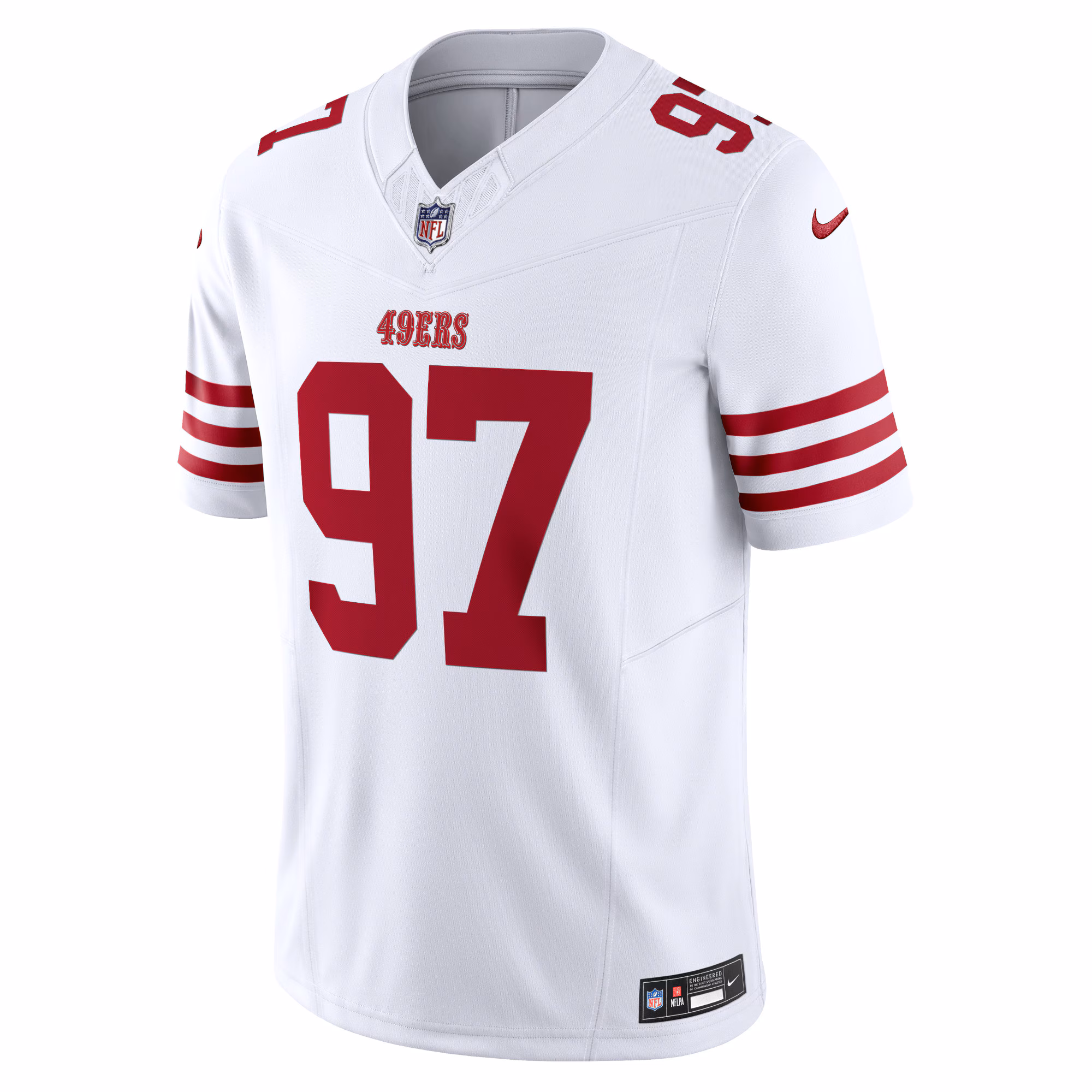 Nick Bosa San Francisco 49ers Vapor F.U.S.E. Limited Jersey - White