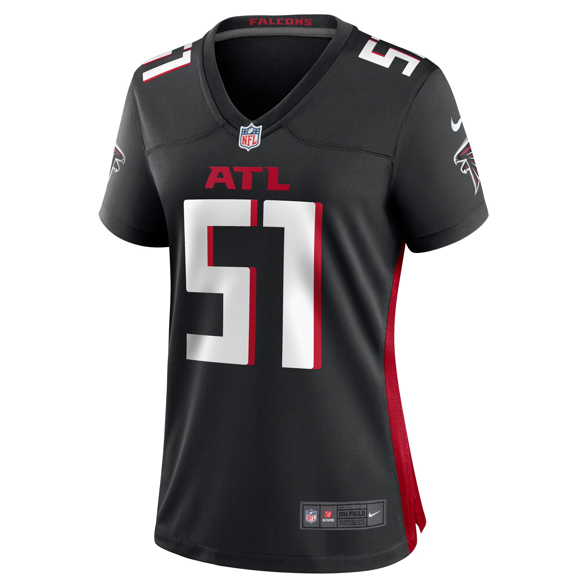 Brandon Copeland Atlanta Falcons Women's Game Player Jersey - Black