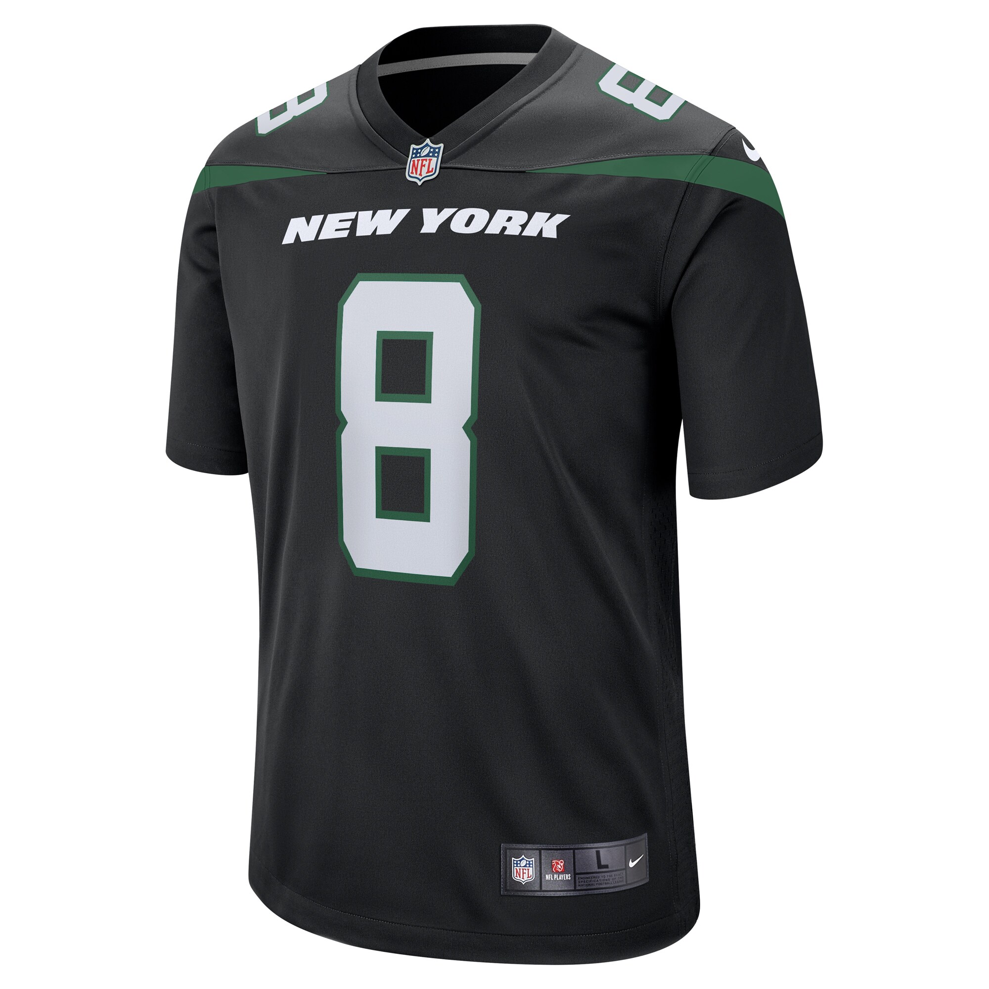 Aaron Rodgers New York Jets Game Jersey - Gotham Green