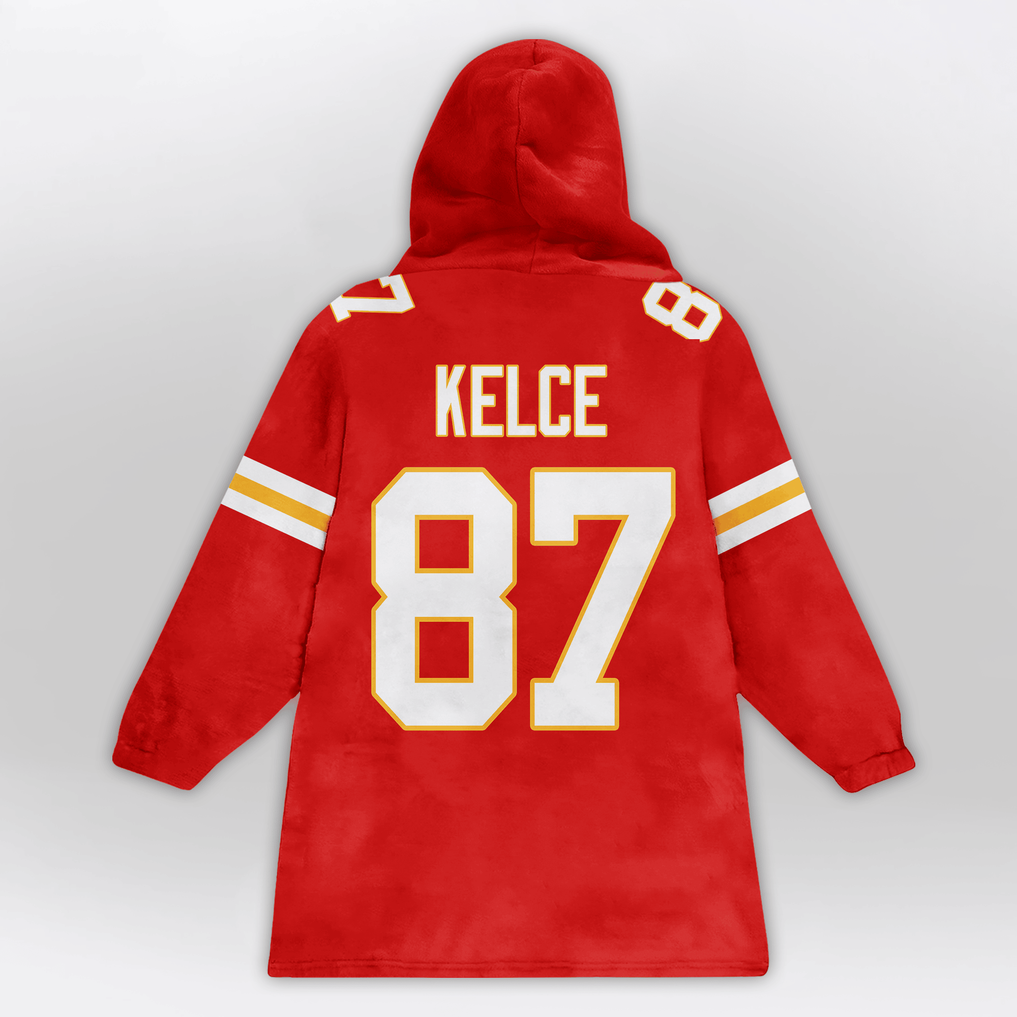 Kid T.K 87 Kansas City Football Unisex Blanket Hoodie