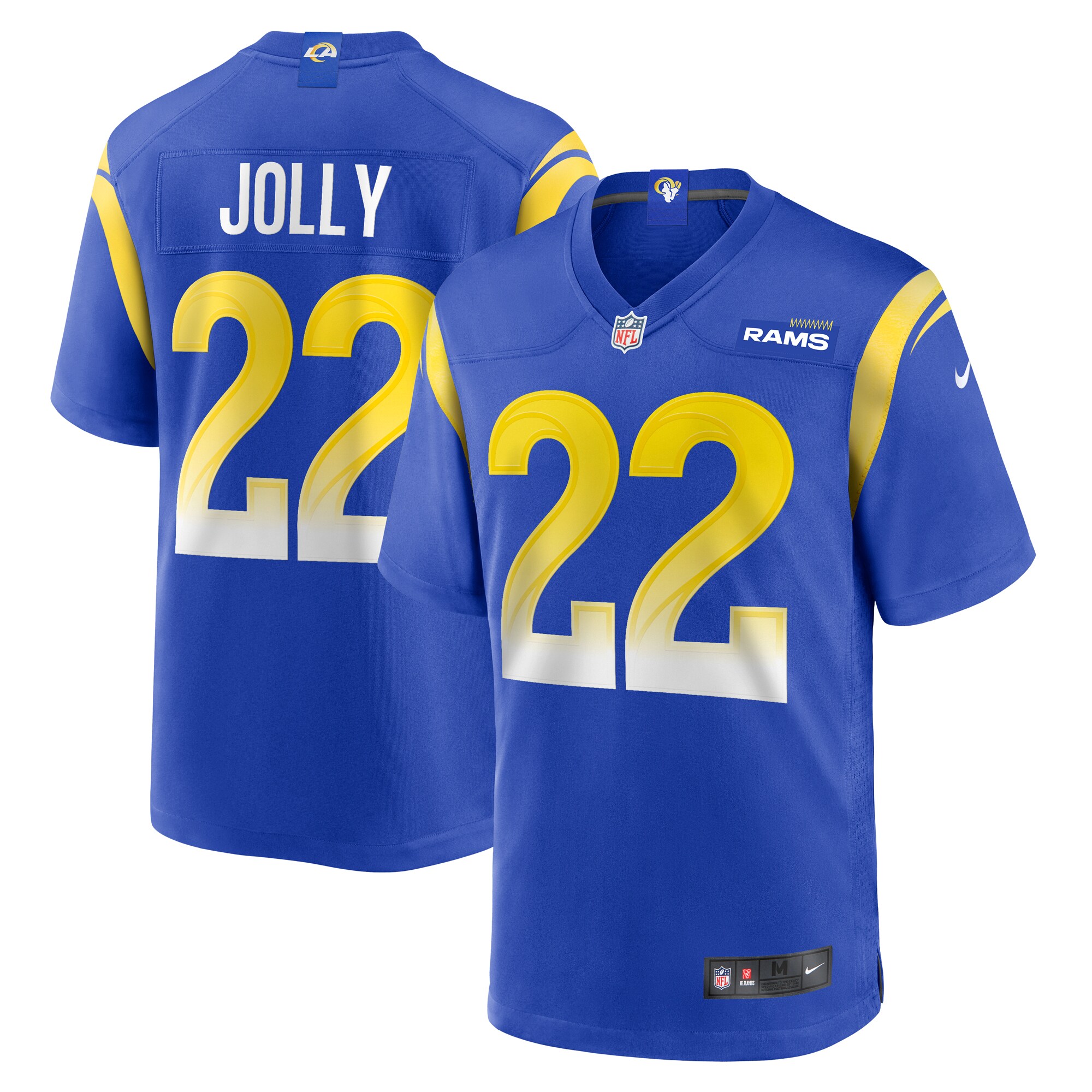 Shaun Jolly Los Angeles Rams Home Game Jersey - Royal