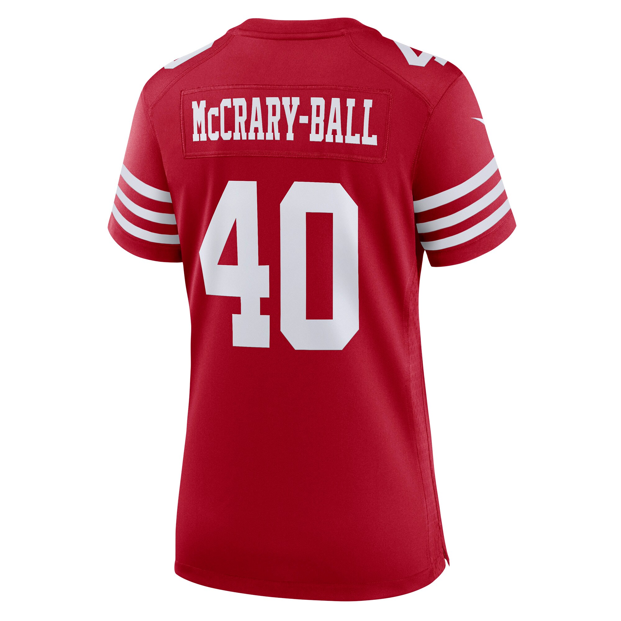 Marcelino McCrary-Ball San Francisco 49ers  Women's Game Player Jersey - Scarlet