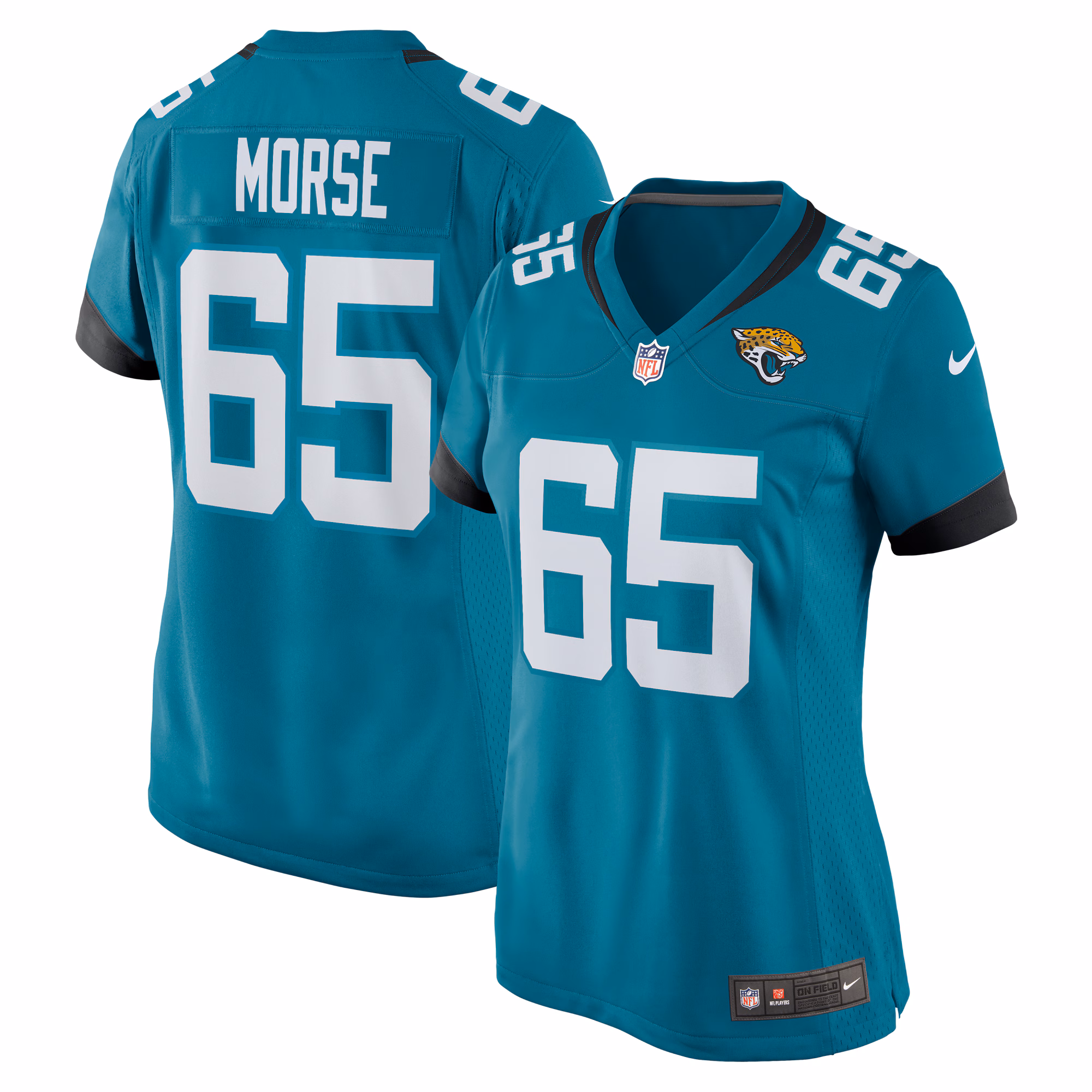 Mitch Morse Jacksonville Jaguars Women's Team Game Jersey -  Teal