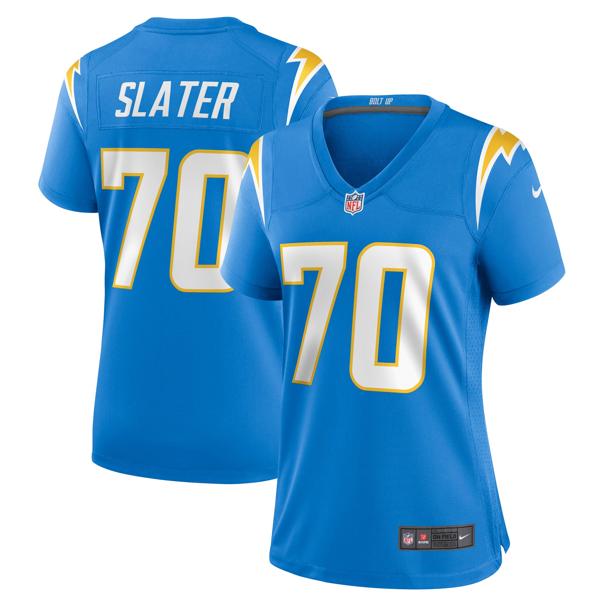 Rashawn Slater Los Angeles Chargers Women's Game Jersey - White
