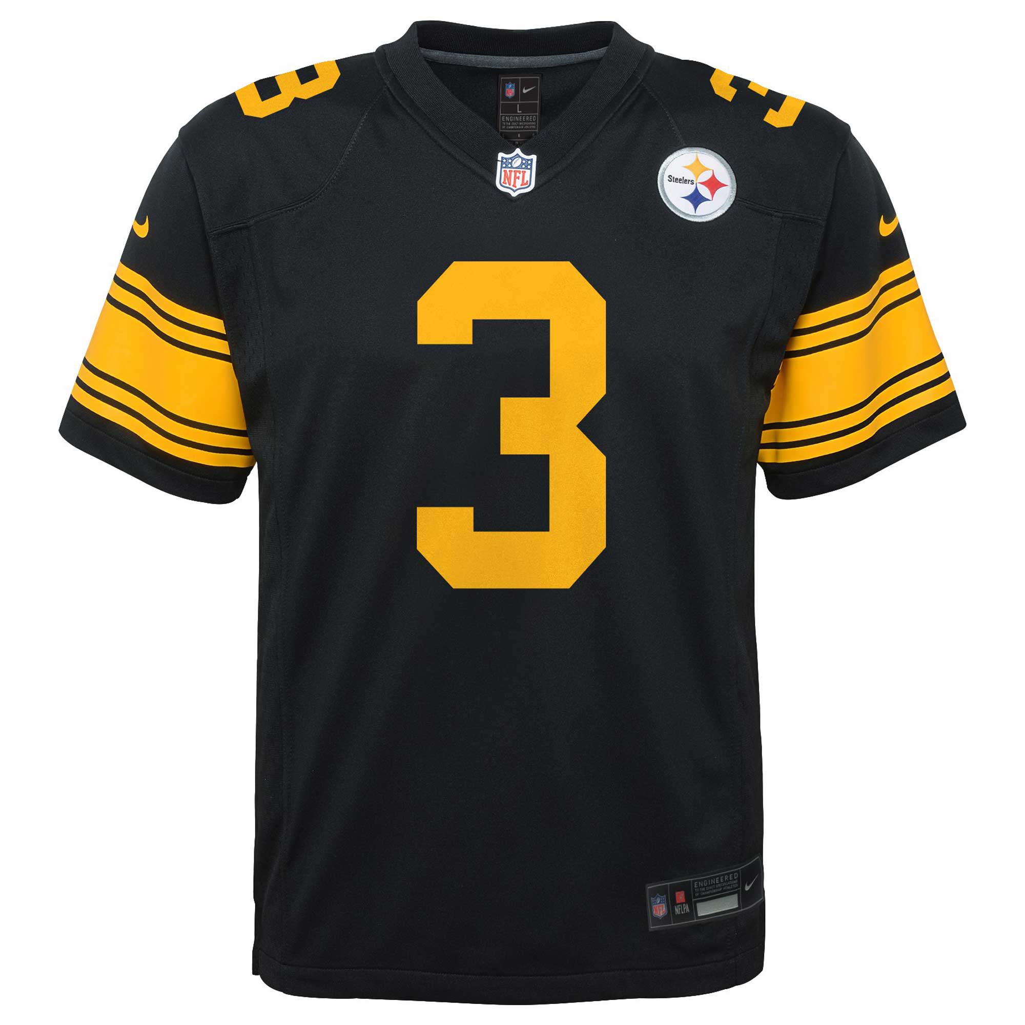 Russell Wilson Pittsburgh Steelers Youth Player Game Jersey - White