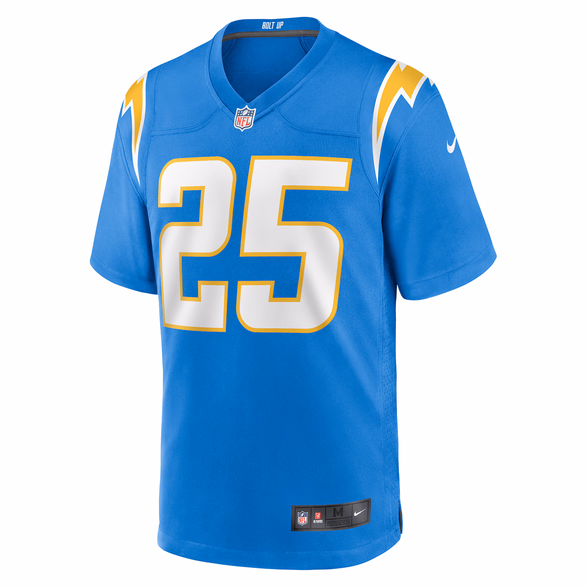 Joshua Kelley Los Angeles Chargers Game Jersey - Powder Blue