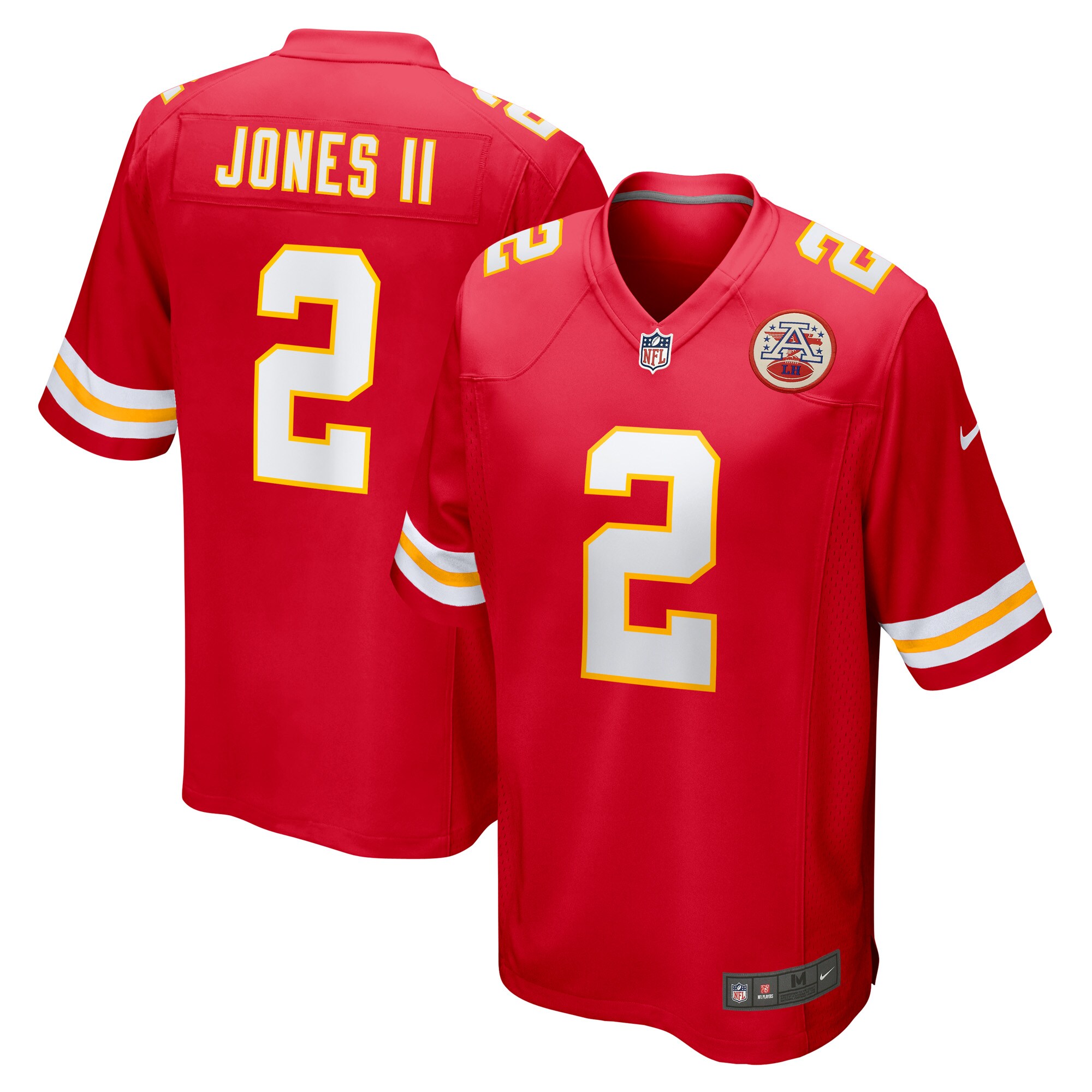 Ronald Jones II Kansas City Chiefs  Game Jersey - Red