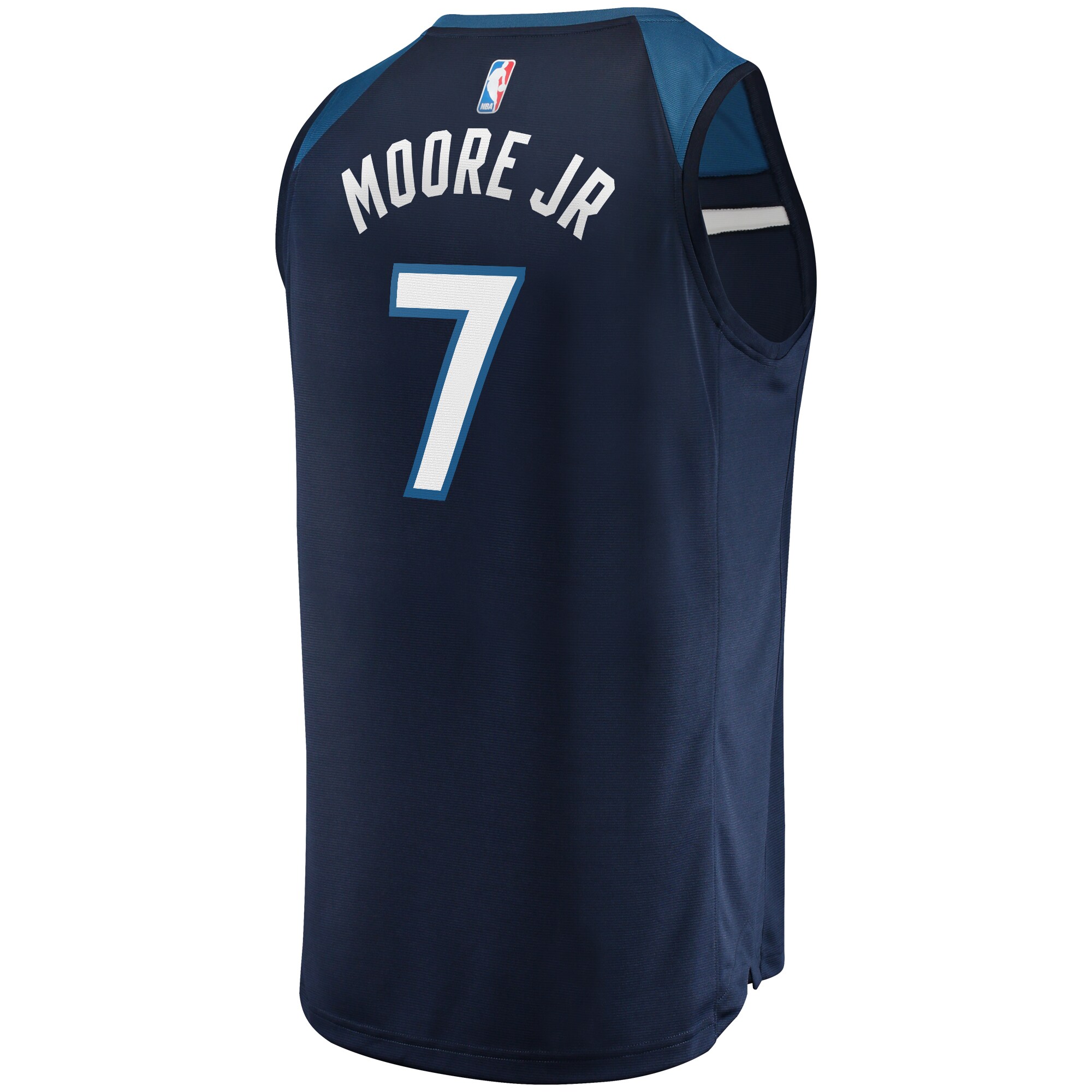 Wendell Moore Jr. Minnesota Timberwolves  2022 NBA Draft First Round Pick Fast Break Replica Player Jersey Icon - Edition - Navy