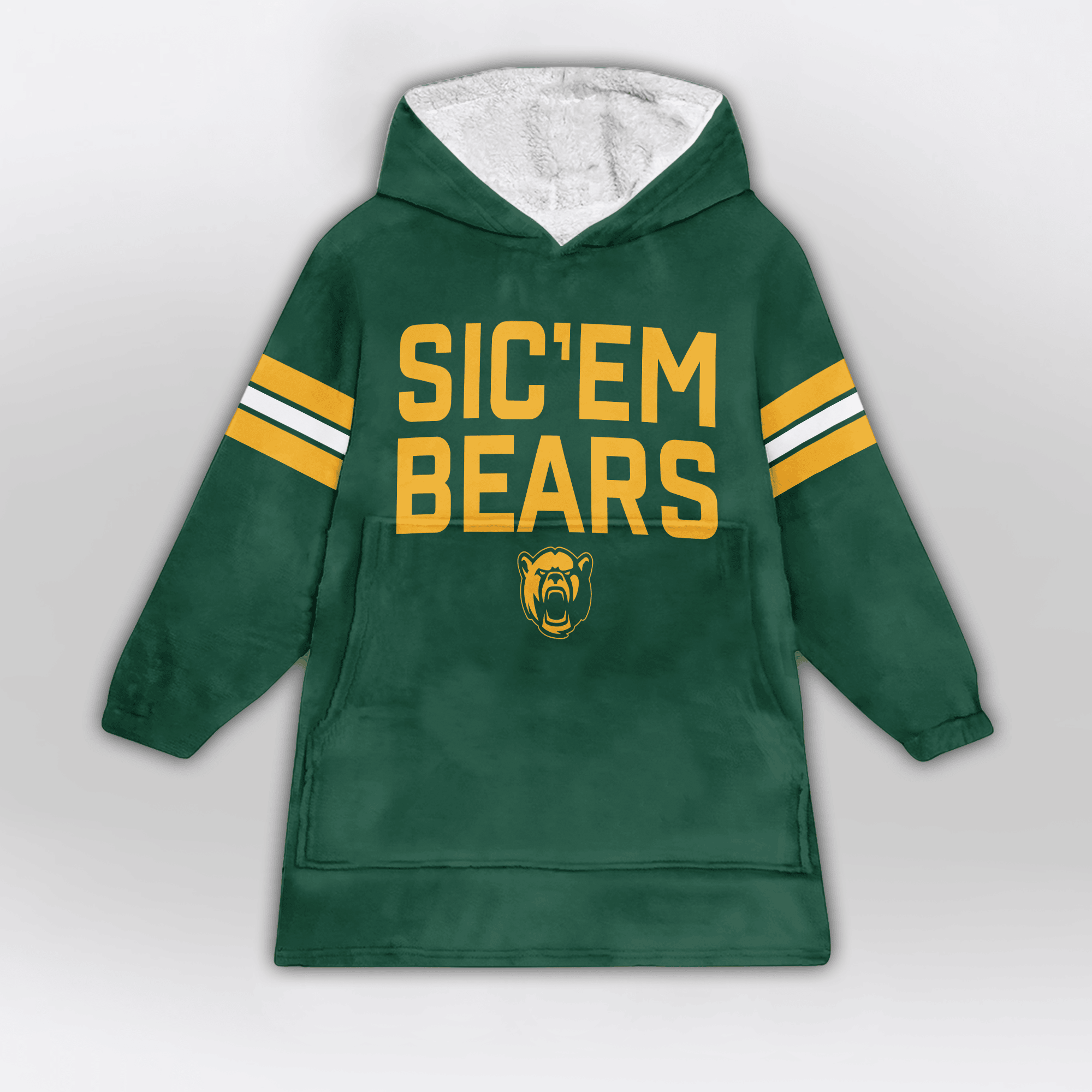 Kid #1 Baylor Football Unisex Blanket Hoodie
