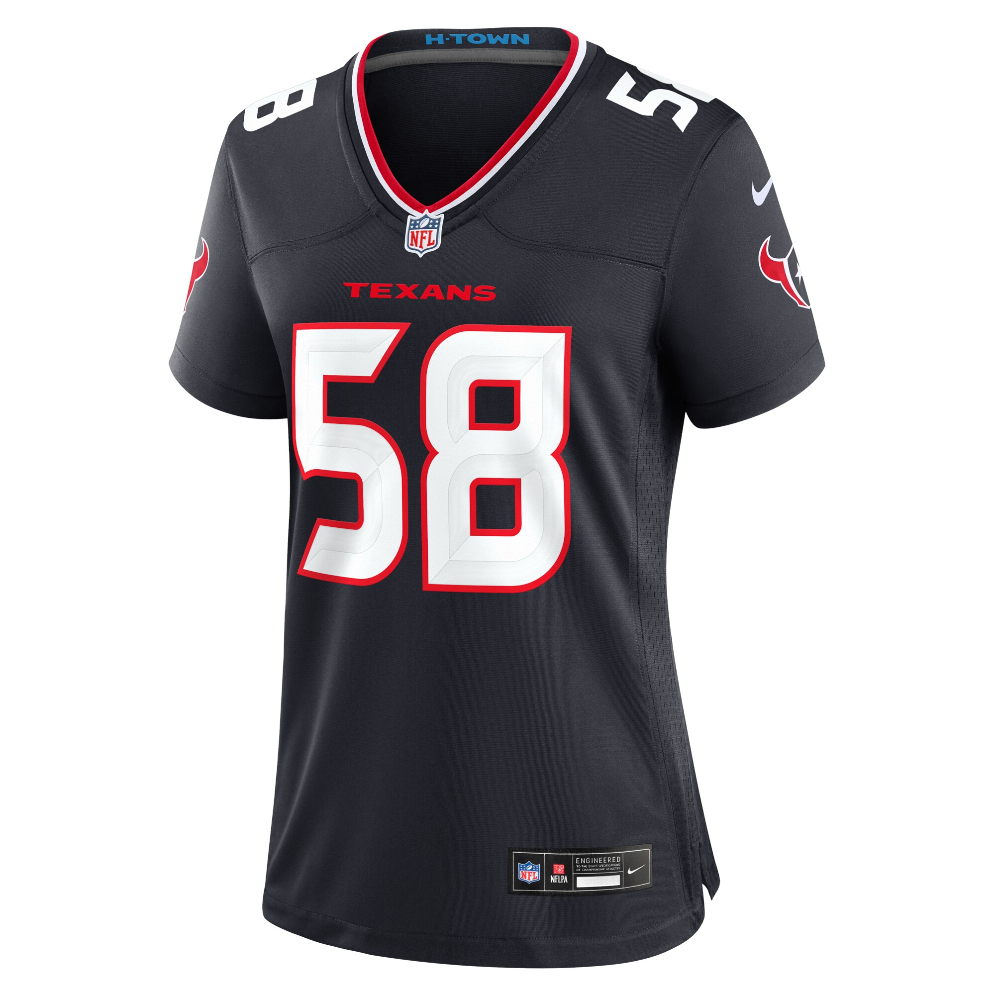 McTelvin Agim Houston Texans Women's Team Game Jersey -  Navy