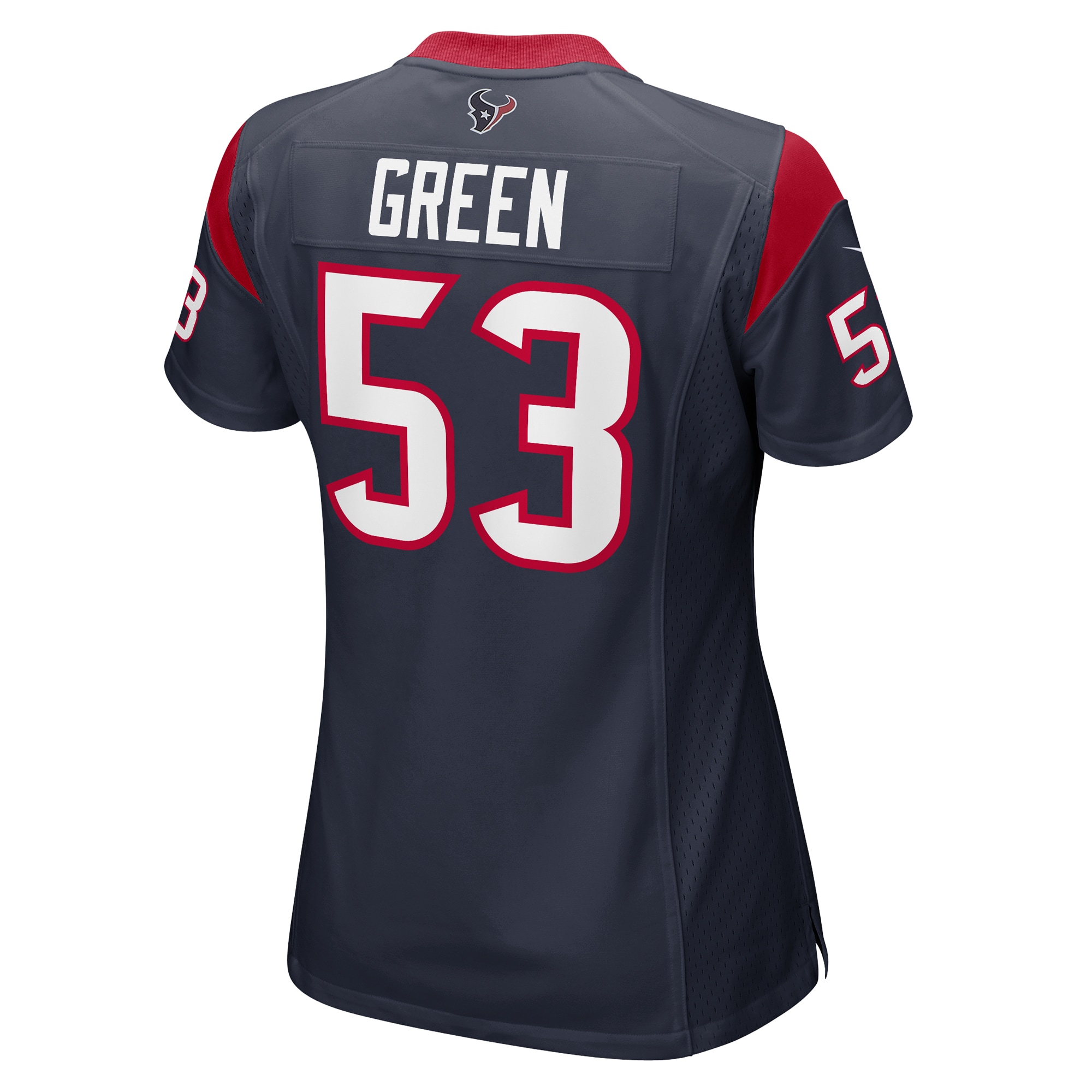 Kendrick Green Houston Texans Women's Team Game Jersey -  Navy