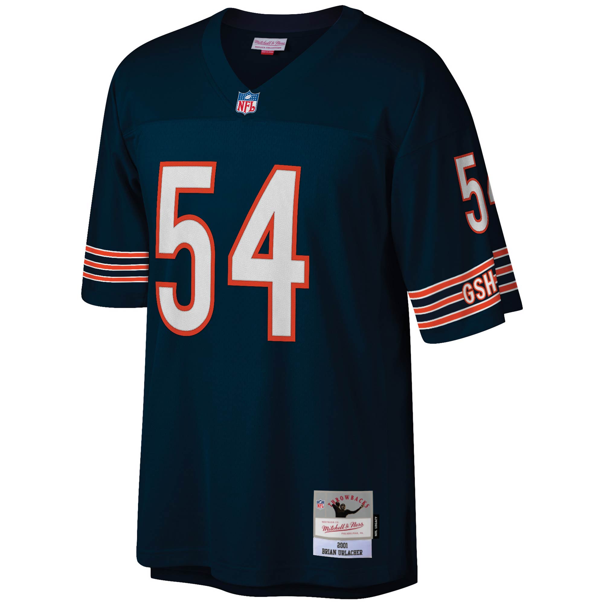 Brian Urlacher Chicago Bears  Legacy Replica Jersey - Navy