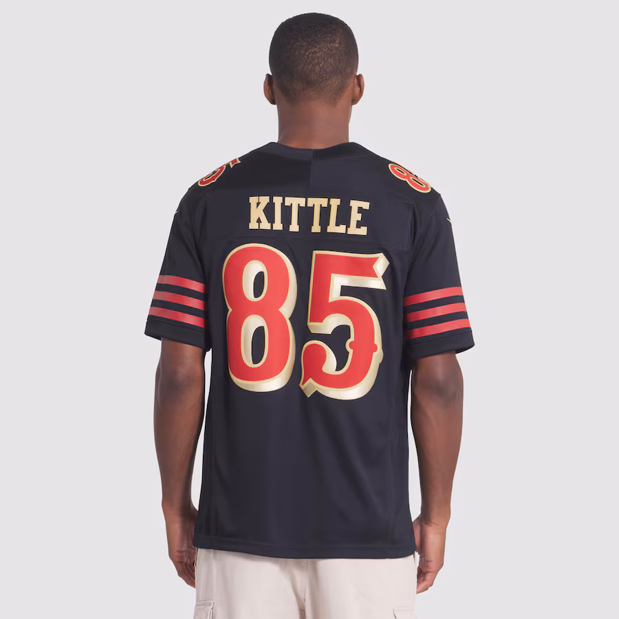 George Kittle #85 San Francisco 49ers 2025 Rivalries Collection Limited Jersey - Black