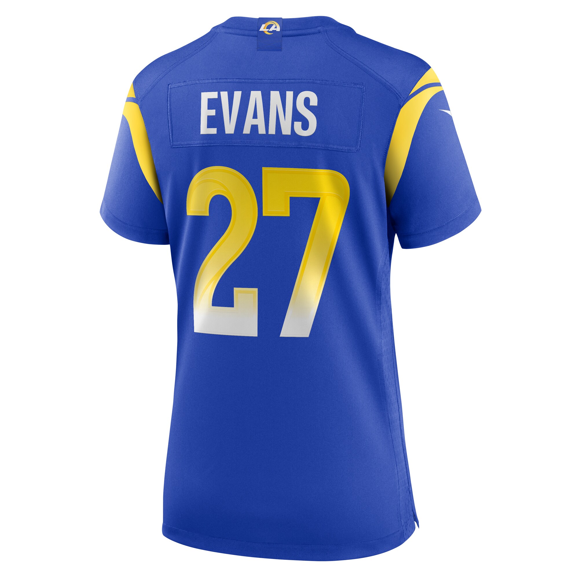 Tiyon Evans Los Angeles Rams  Women's Home Game Jersey - Royal