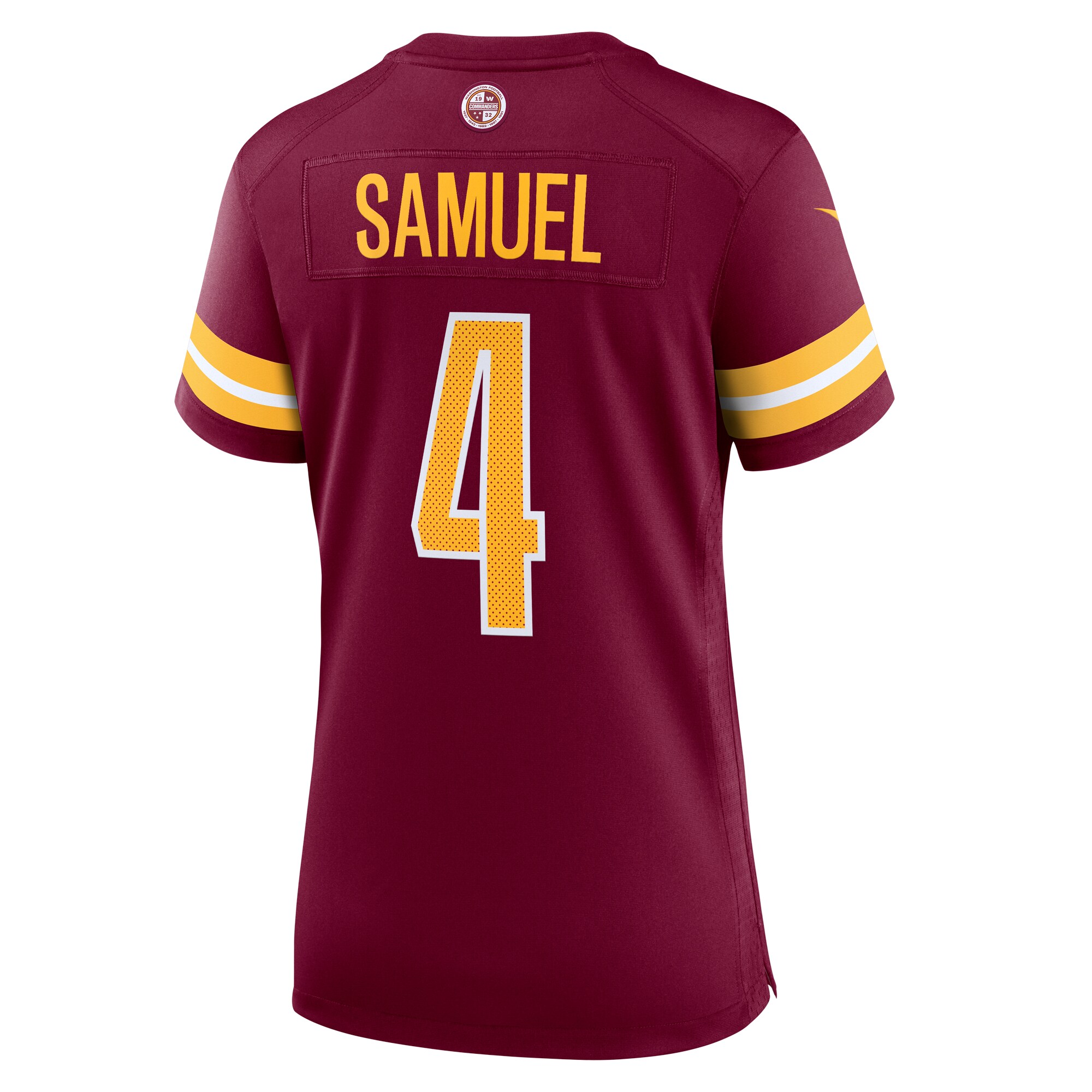 Curtis Samuel Washington Commanders  Women's Game Player Jersey - Burgundy