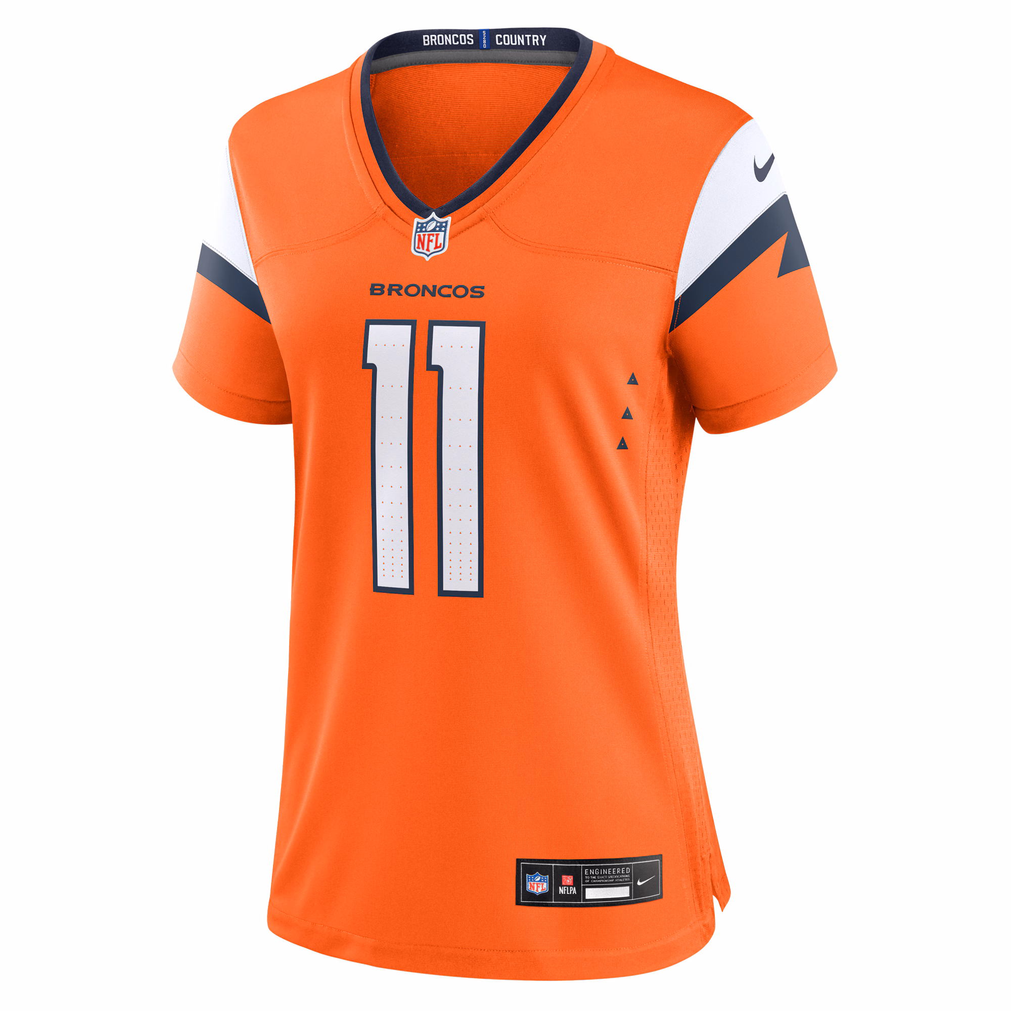 Josh Reynolds Denver Broncos Women's Game Jersey -  Orange