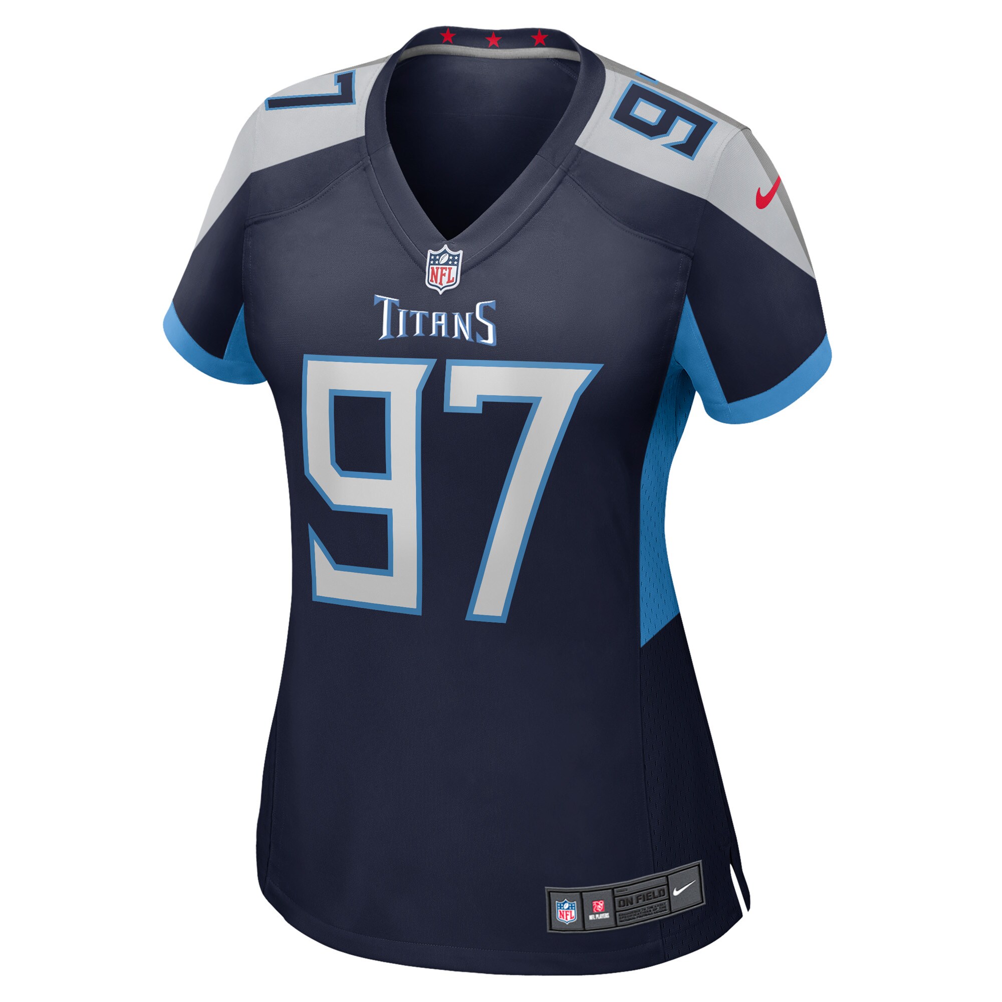 Kevin Strong Tennessee Titans  Women's Game Player Jersey - Navy